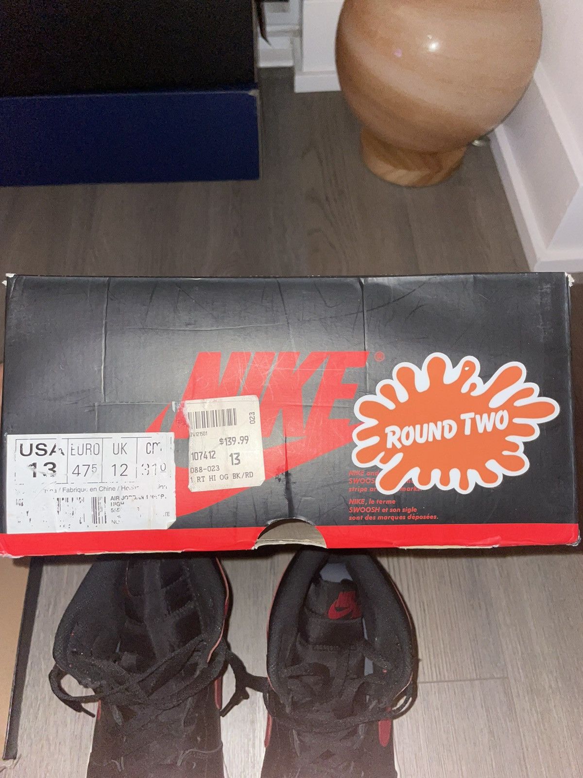 Jordan Brand 2013 Bred 1s - Size 13 VNDS w/OG Box Size US 13 / EU 46 - 6 Thumbnail