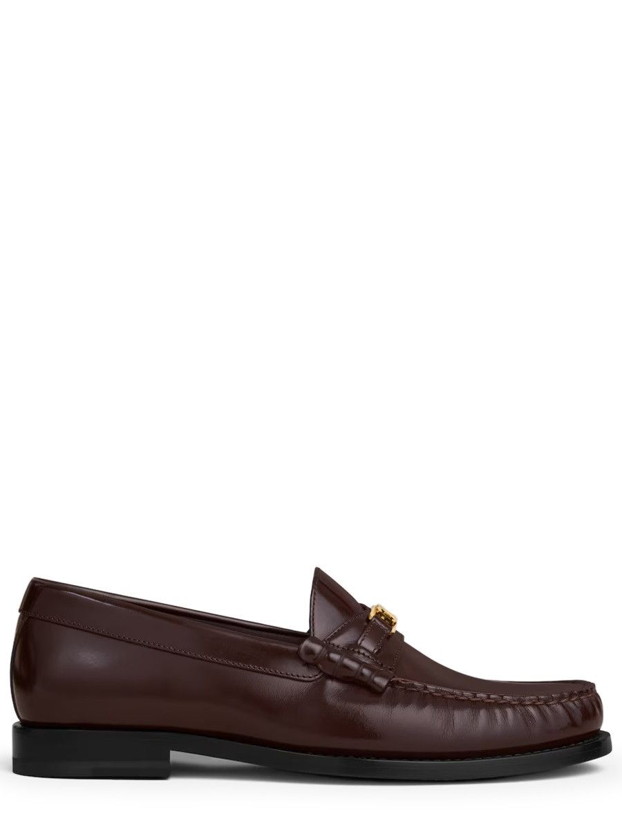 Celine CELINE MOCCASIN "TRIOMPHE LUCO" - BROWN (IT 38½) Size US 8.5 / IT 38.5 - 1 Thumbnail