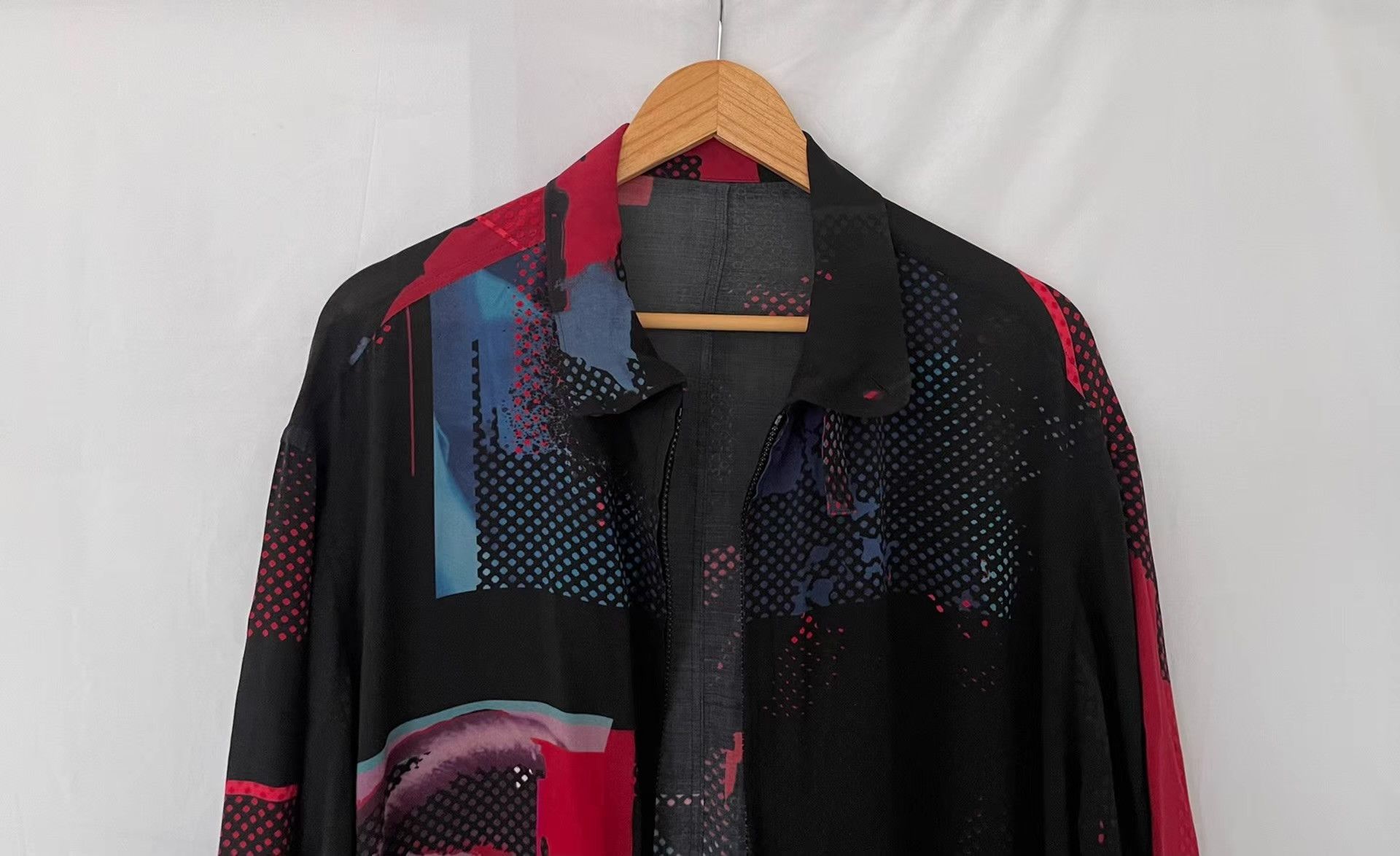 Yohji Yamamoto Yohji Yamamoto 20AW Men's Printed Long Jacket Ｑ21 Size US M / EU 48-50 / 2 - 4 Thumbnail