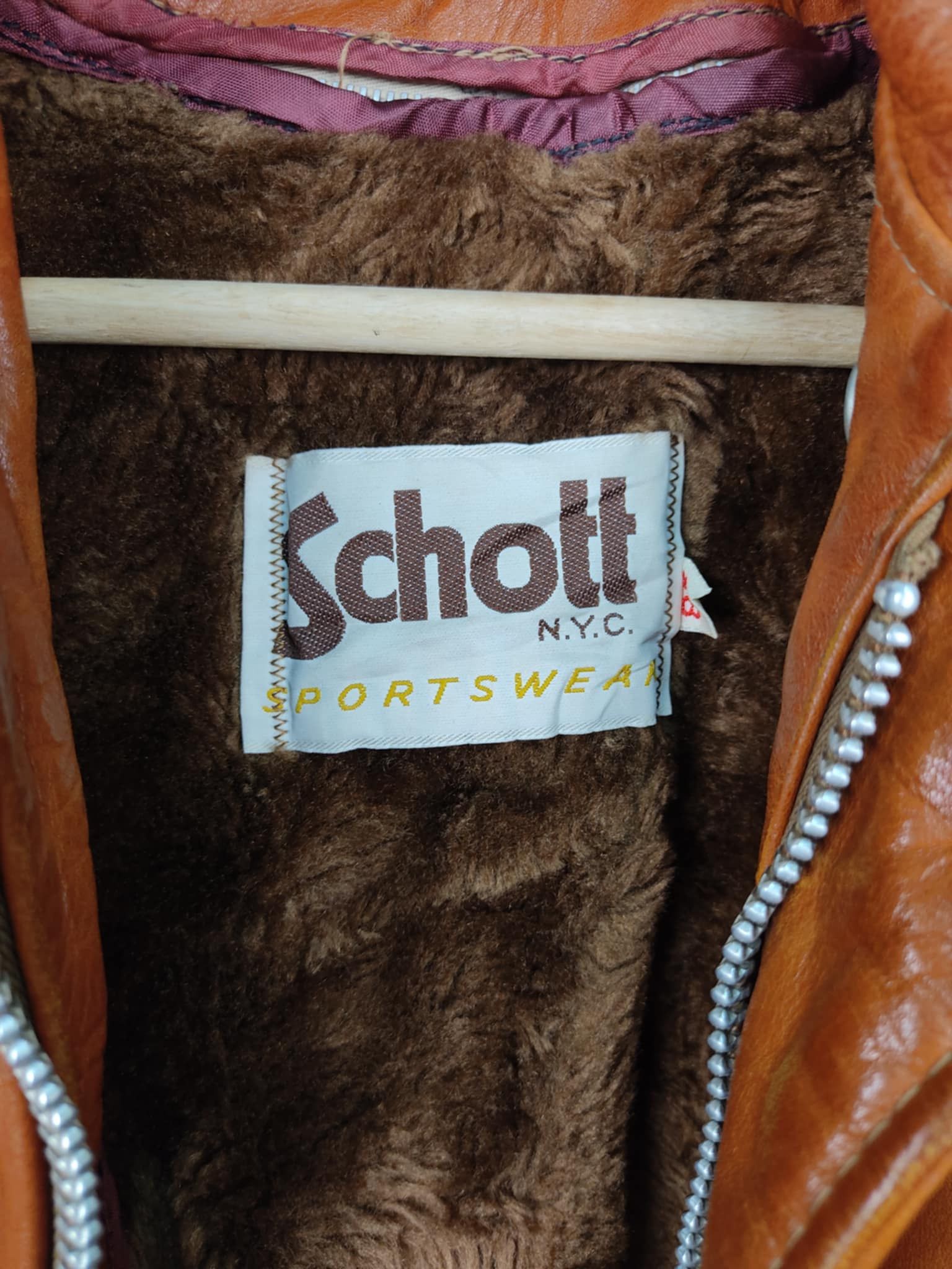 Schott VINTAGE 70s Schott A-2 Leather Flight Jackep Size US L / EU 52-54 / 3 - 7 Thumbnail