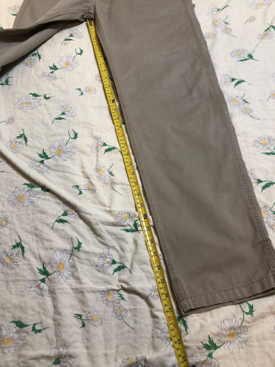 Carhartt Carhartt Double Knee Khaki Carpenter Cargo Pants Size US 33 - 10 Thumbnail
