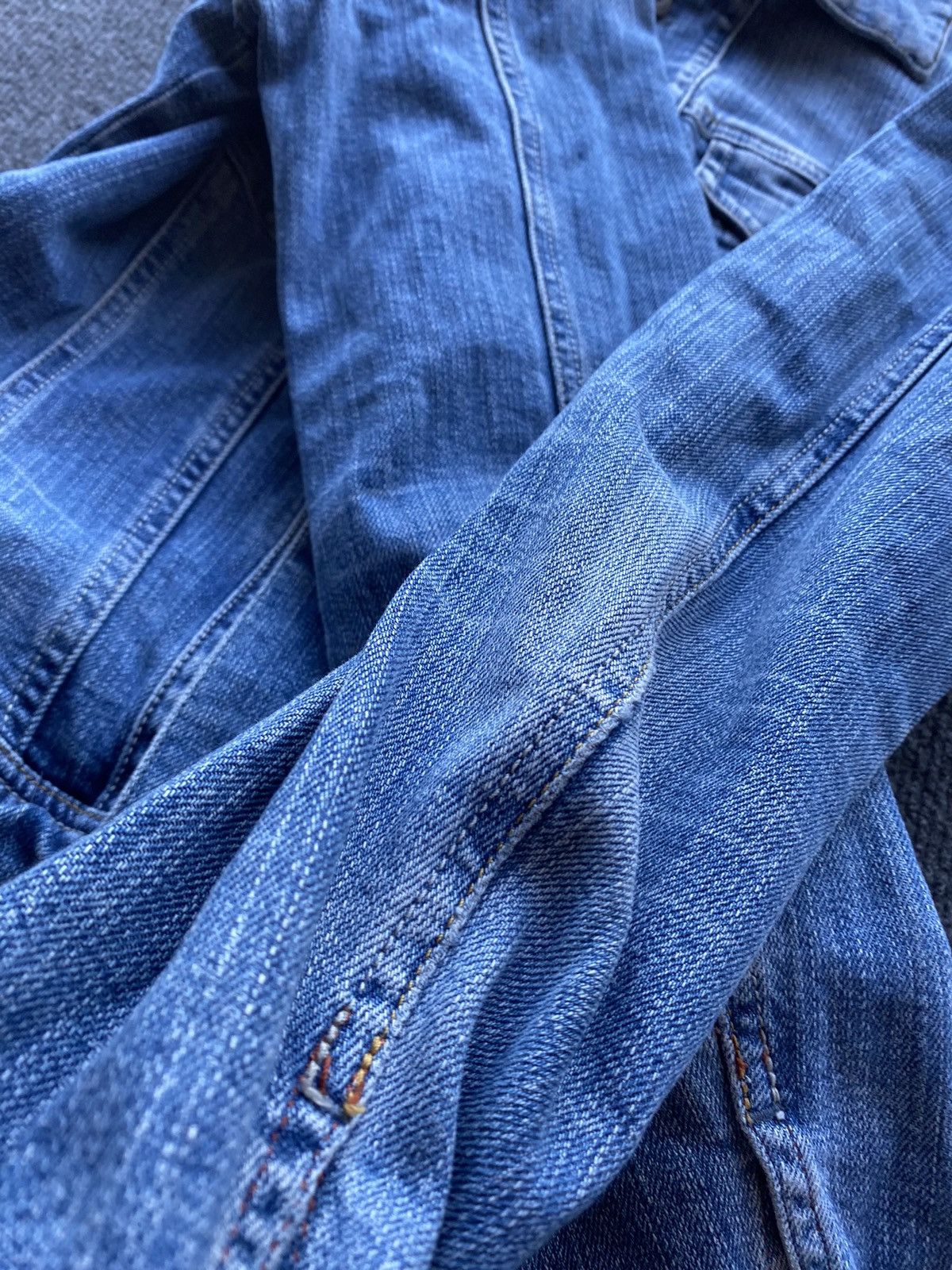 Diesel 🔥Opium Punk Diesel Denim Vintage Jacket xs women alt goth Size XS / US 0-2 / IT 36-38 - 12 Thumbnail