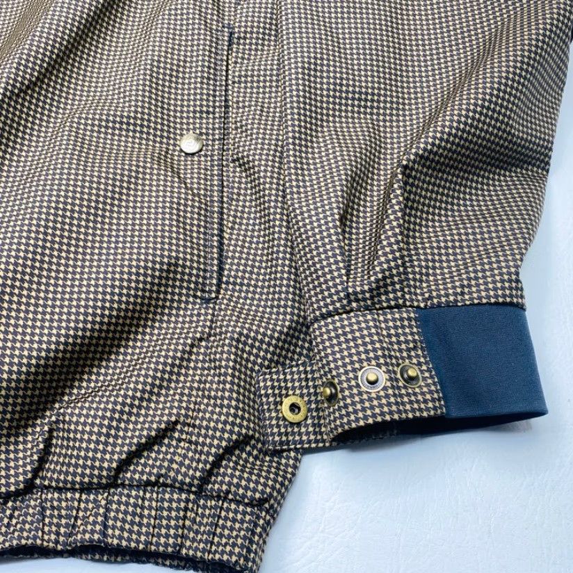 Footjoy FootJoy DryJoys Jacket Mens XL Houndstooth Golf Rain Waterproof Pullover 8035 Size US XL / EU 56 / 4 - 4 Thumbnail