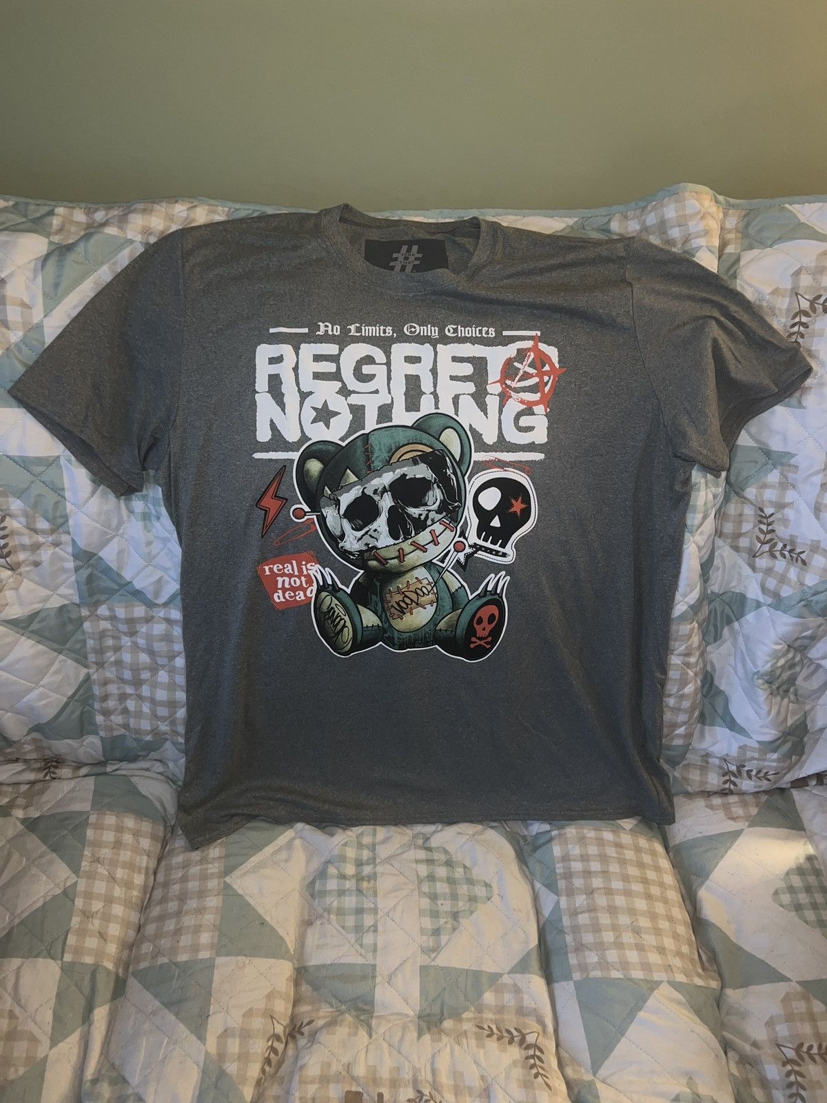 Hypebeast Take That Regret Nothing Tee Size US L / EU 52-54 / 3 - 1 Thumbnail