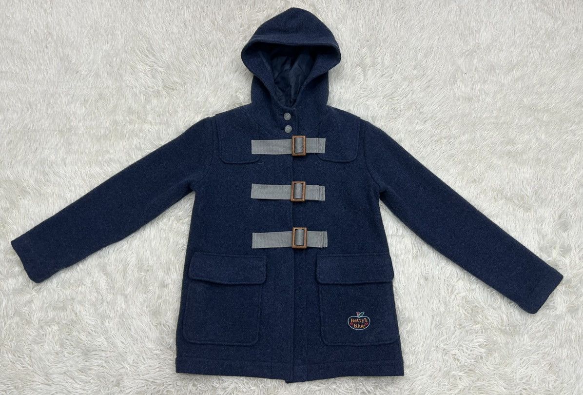 Japanese Brand Japanese Brand Betty's Blue Hooded Wool Jacket Size US M / EU 48-50 / 2 - 4 Thumbnail