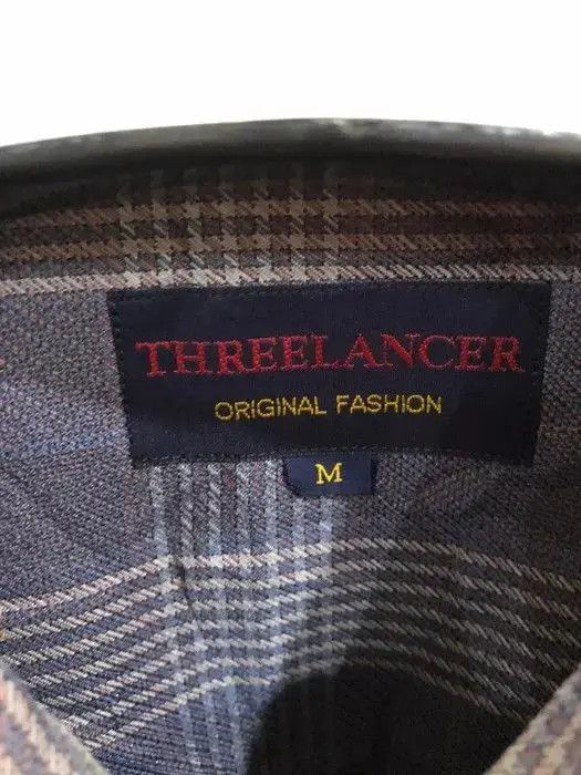 Flannel Vintage Threelancer Flannel Shirt 👕 Size US M / EU 48-50 / 2 - 3 Thumbnail