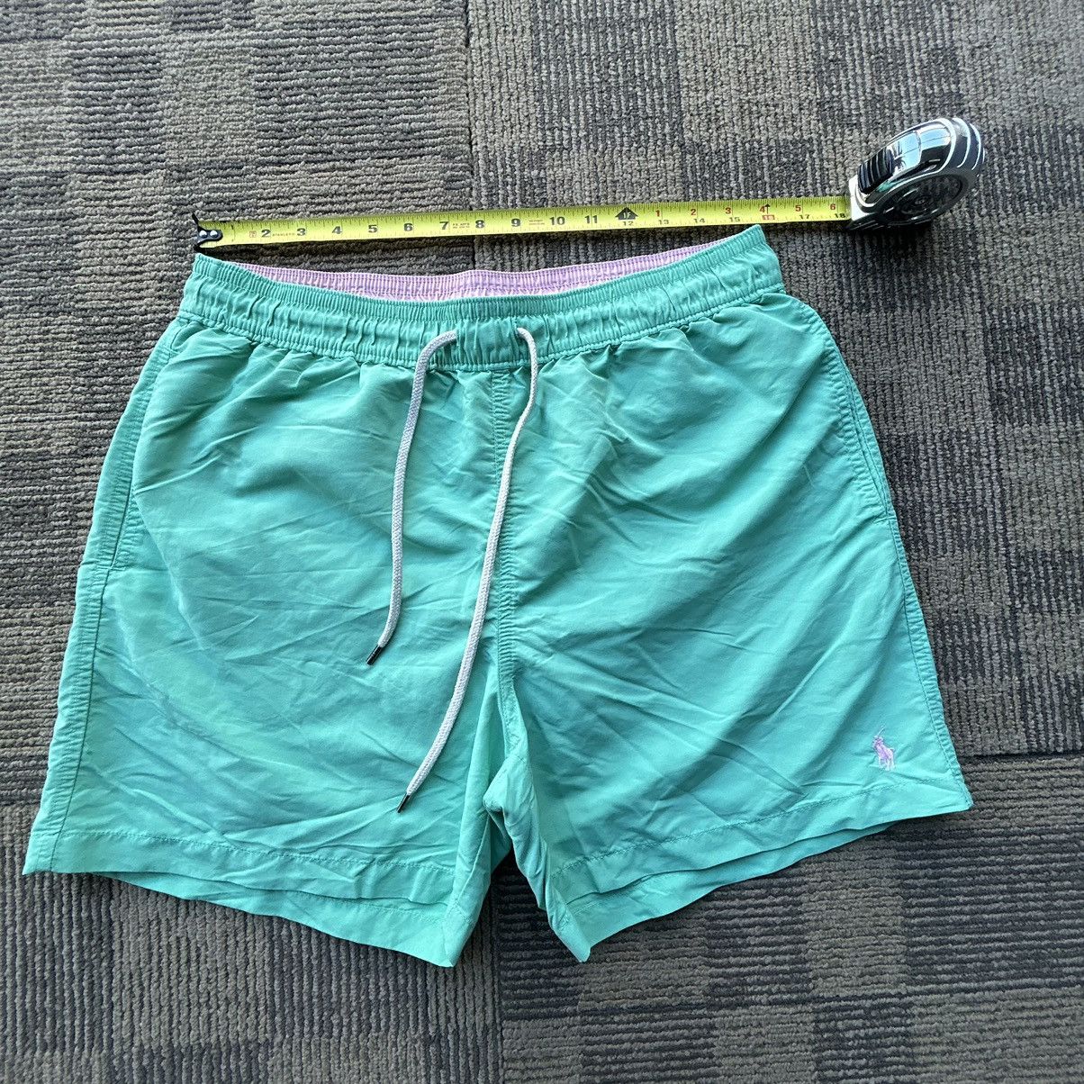Polo Ralph Lauren Polo Ralph Lauren Light Turquoise Pink Pony Board Shorts Size US 36 / EU 52 - 3 Thumbnail