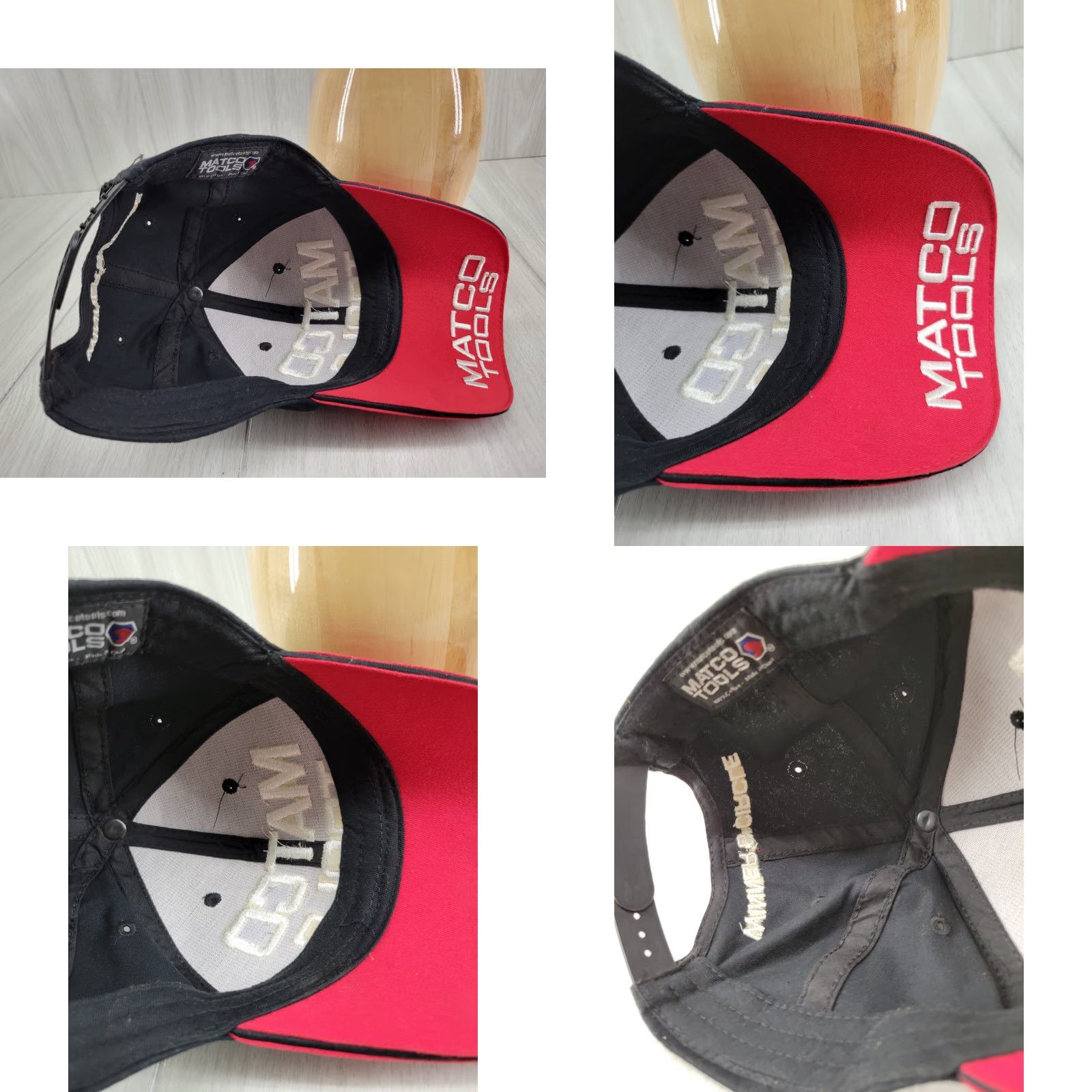Vintage Matco Tools Winners Circle Embroidered Snap Back Hat Mens One Size Black Snapback Size ONE SIZE - 8 Thumbnail