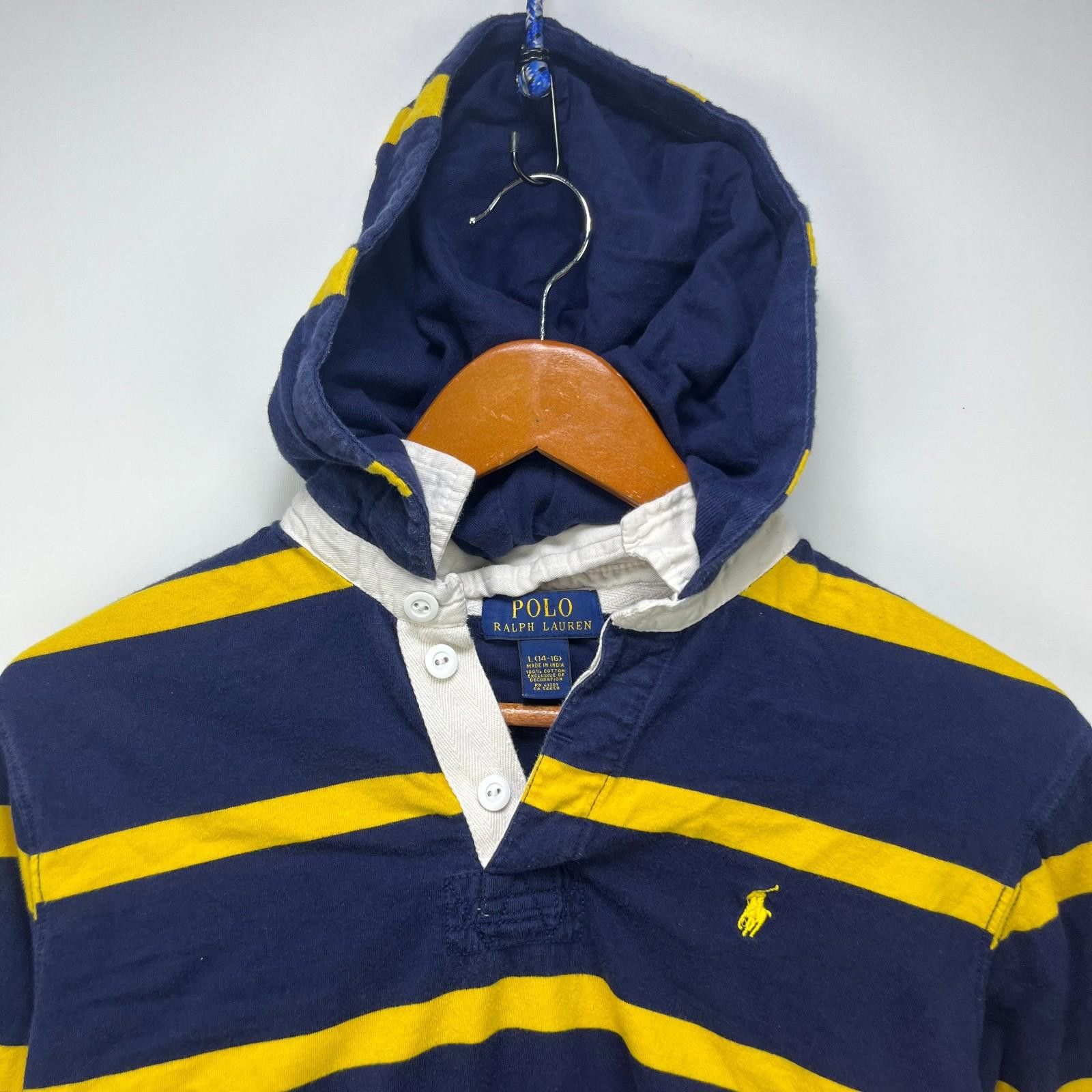Polo Ralph Lauren Vintage Polo Ralph Lauren Rugby Pony Shirt Youth Large Size US L / EU 52-54 / 3 - 2 Thumbnail