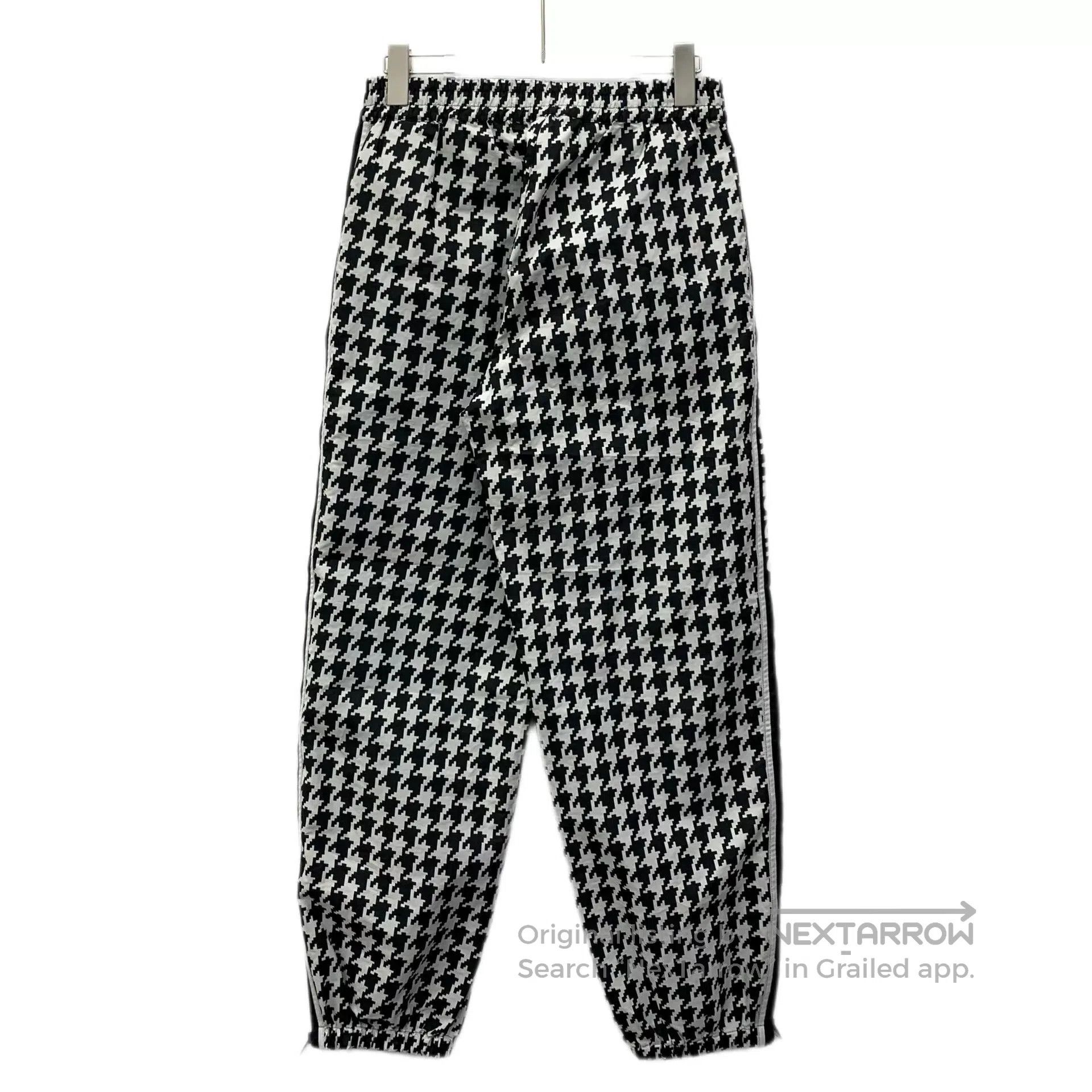 Dior black houndstooth print jogger pants XS. Size US 26 / EU 42 - 2 Thumbnail