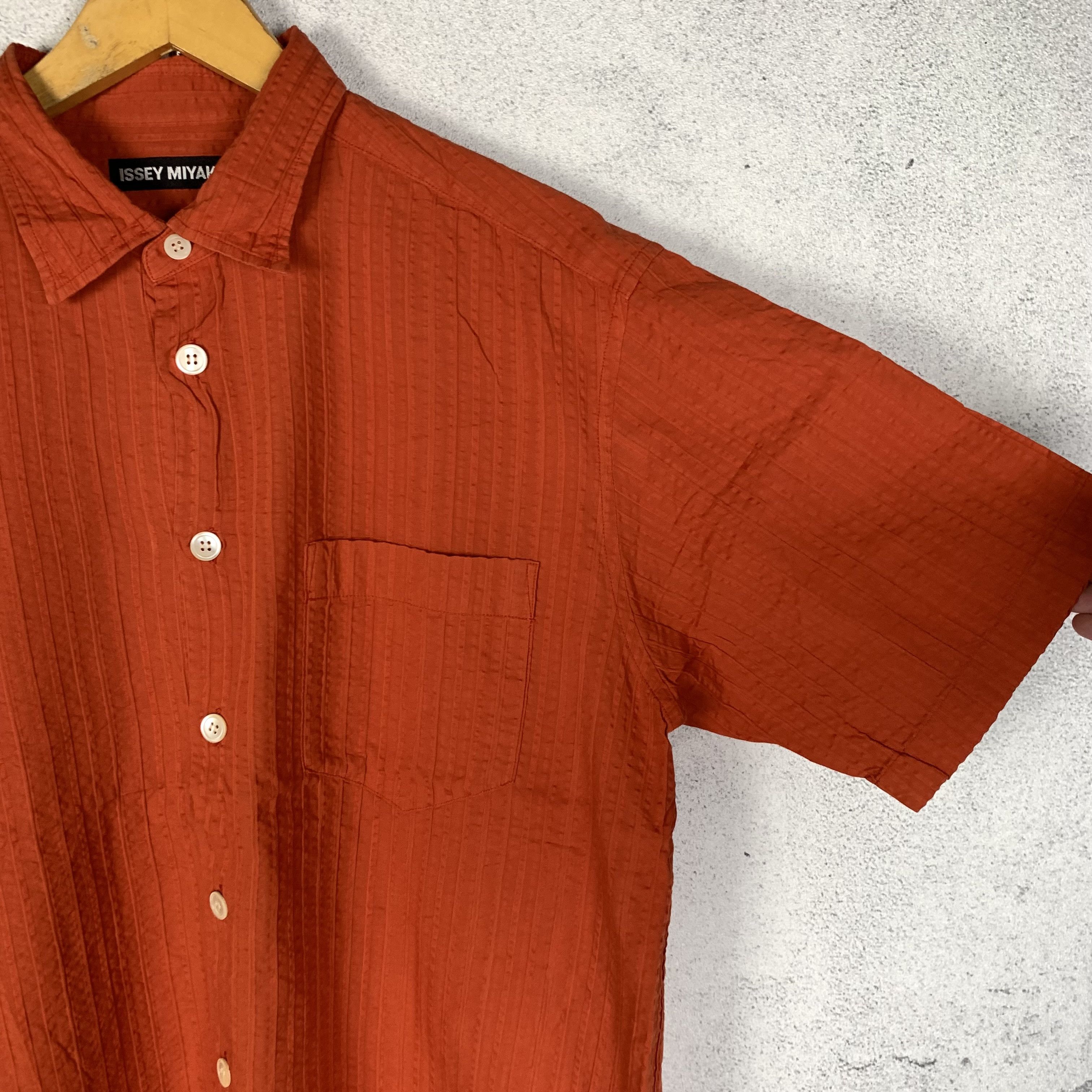 Issey Miyake Vintage Issey Miyake Button Up Shirt Size US L / EU 52-54 / 3 - 4 Thumbnail