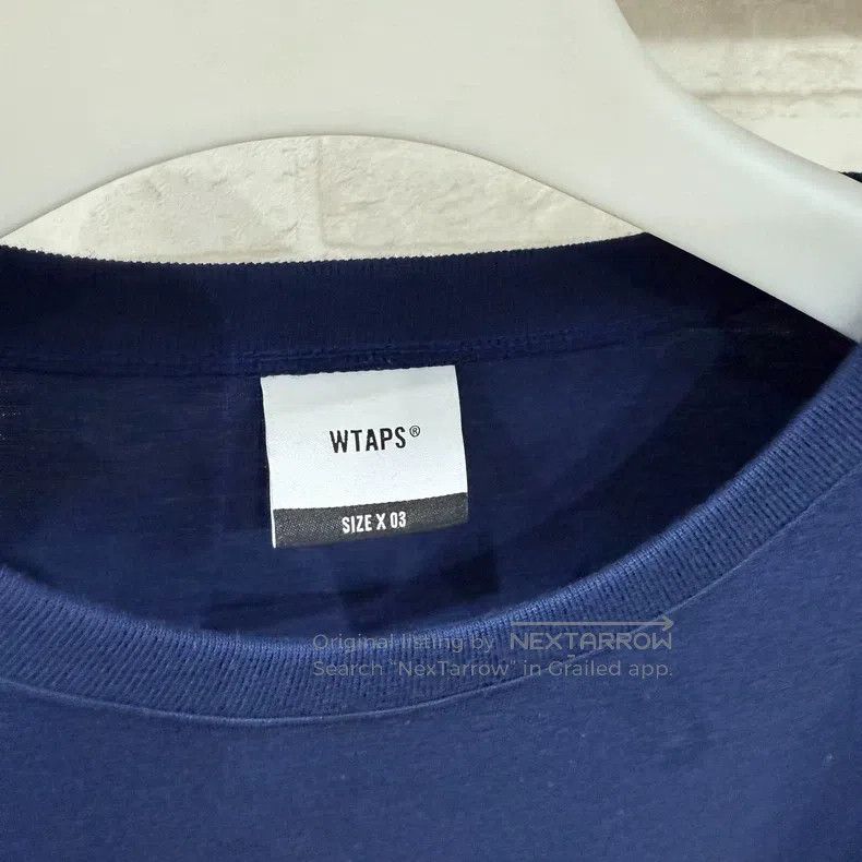 Other Wtaps Blue short-sleeve T-shirt Size US L / EU 52-54 / 3 - 3 Thumbnail