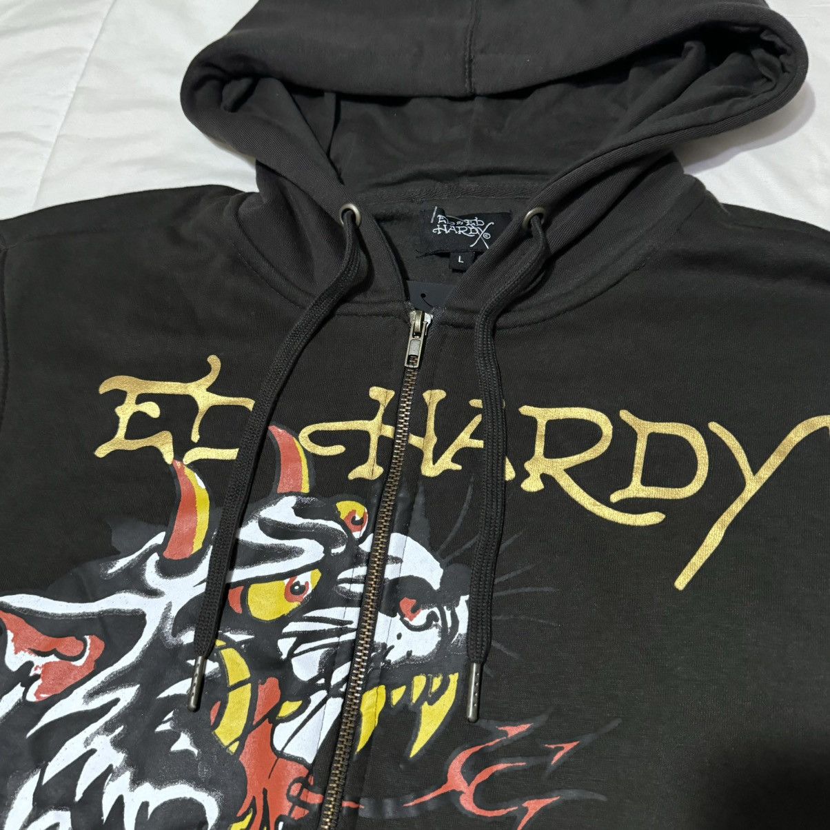 Ed Hardy Vintage Ed Hardy Hoodie Size US L / EU 52-54 / 3 - 6 Thumbnail