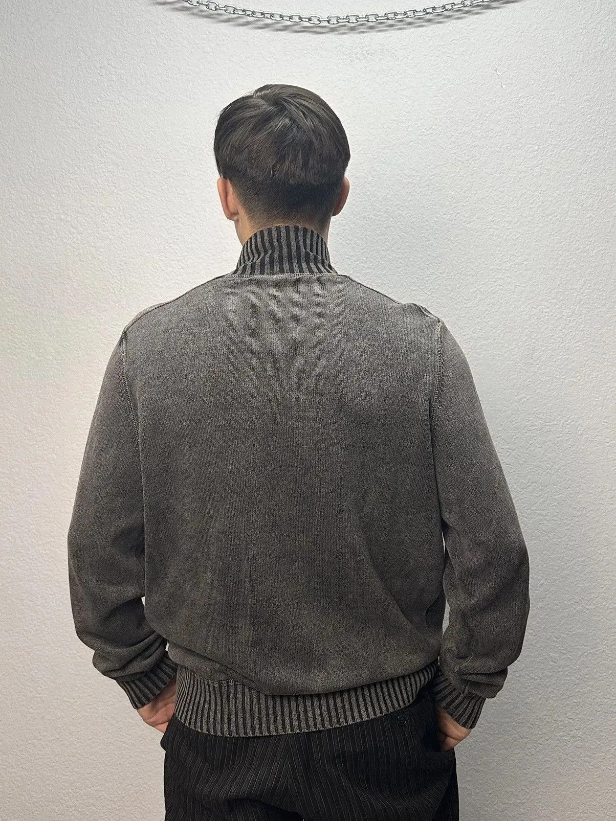 Vintage Y2k Gothic Avatngarde Sweater Distressed Margiela Japanese Size US L / EU 52-54 / 3 - 13 Thumbnail