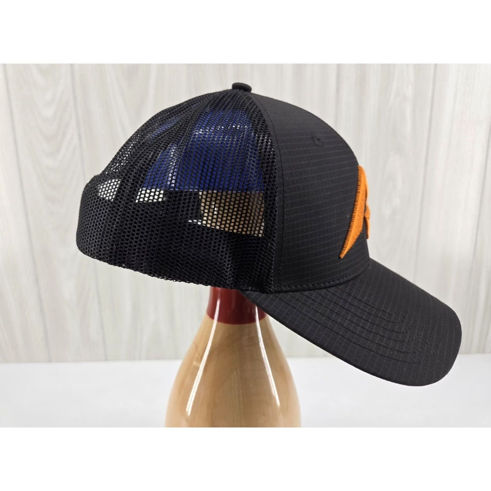 LIV Outdoor Outdoor Ridge Cut Toughwear Snapback Hat Logo Embroidered Dad Cap Adjustable Hat Mens Black One Size Adjustable Breather Concept Logo Baseball Cap Size ONE SIZE - 4 Thumbnail