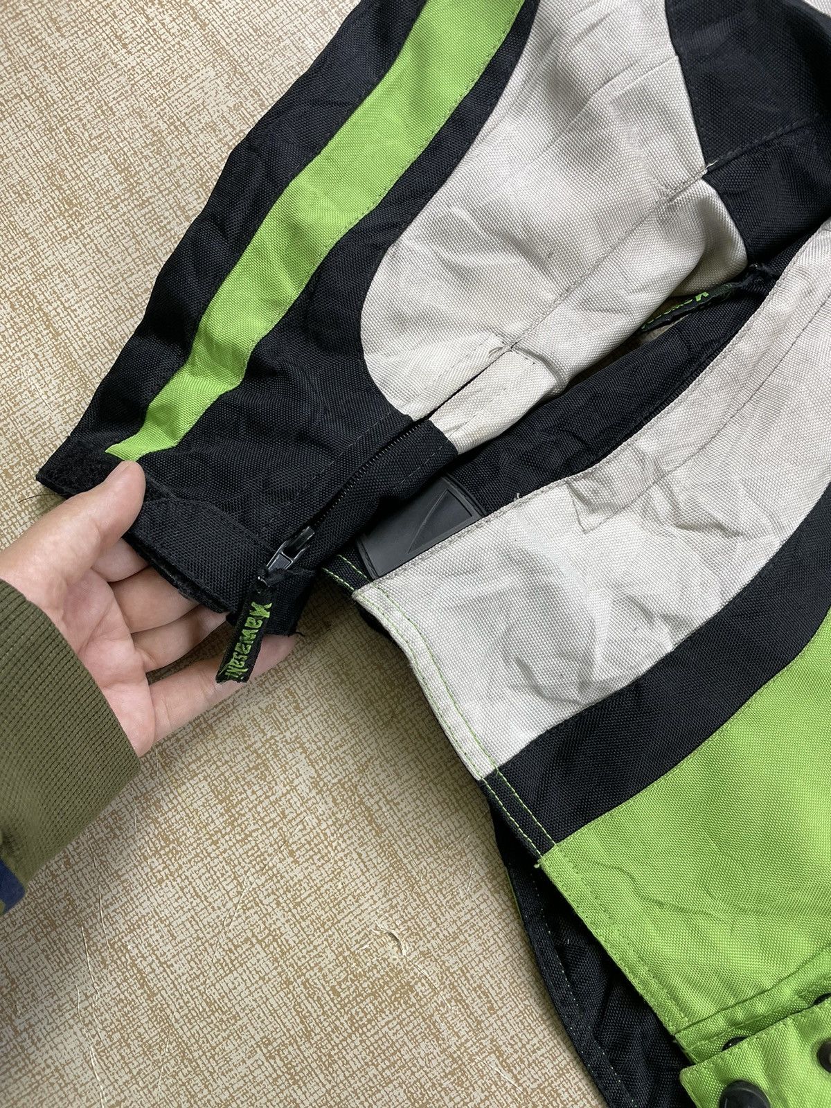 ICON Motorsports Vintage Kawasaki Ninja Motor Racing Bikers Jacket Size US M / EU 48-50 / 2 - 10 Thumbnail