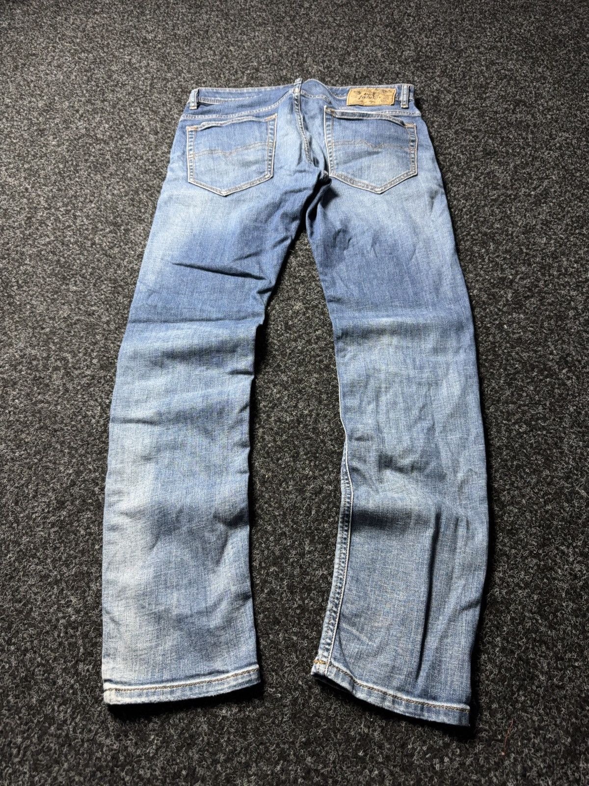 Diesel 00s Y2K Luxury Diesel Thavar-XP Slim Tapered Jeans Y2K Denim Size US 30 / EU 46 - 10 Thumbnail