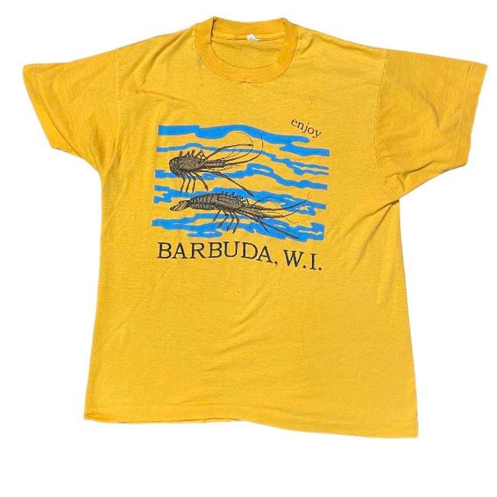Other 80s yellow single stitch screen Size US L / EU 52-54 / 3 - 1 Thumbnail