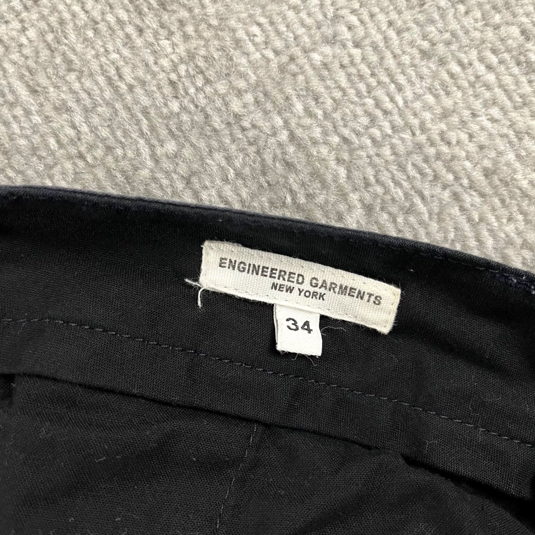 Engineered Garments ENGINEERED GARMENTS Chino Pants Mens 34x30 Faded Blue Buckle Back Work Trousers Regular Fit Size US 34 / EU 50 - 4 Thumbnail