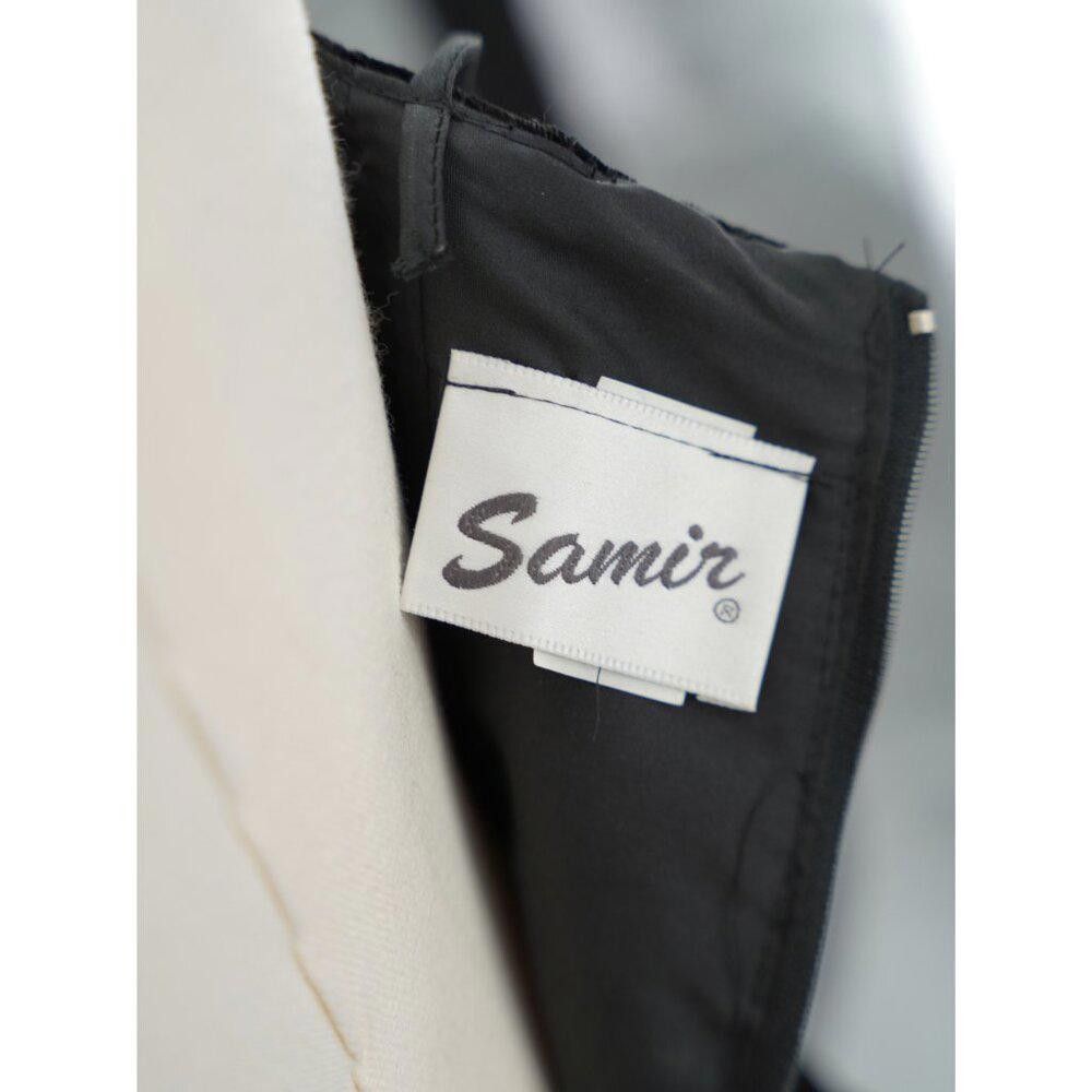 Designer Samir Vintage Black Velvet Dress And Jacket Set Size M / US 6-8 / IT 42-44 - 7 Thumbnail