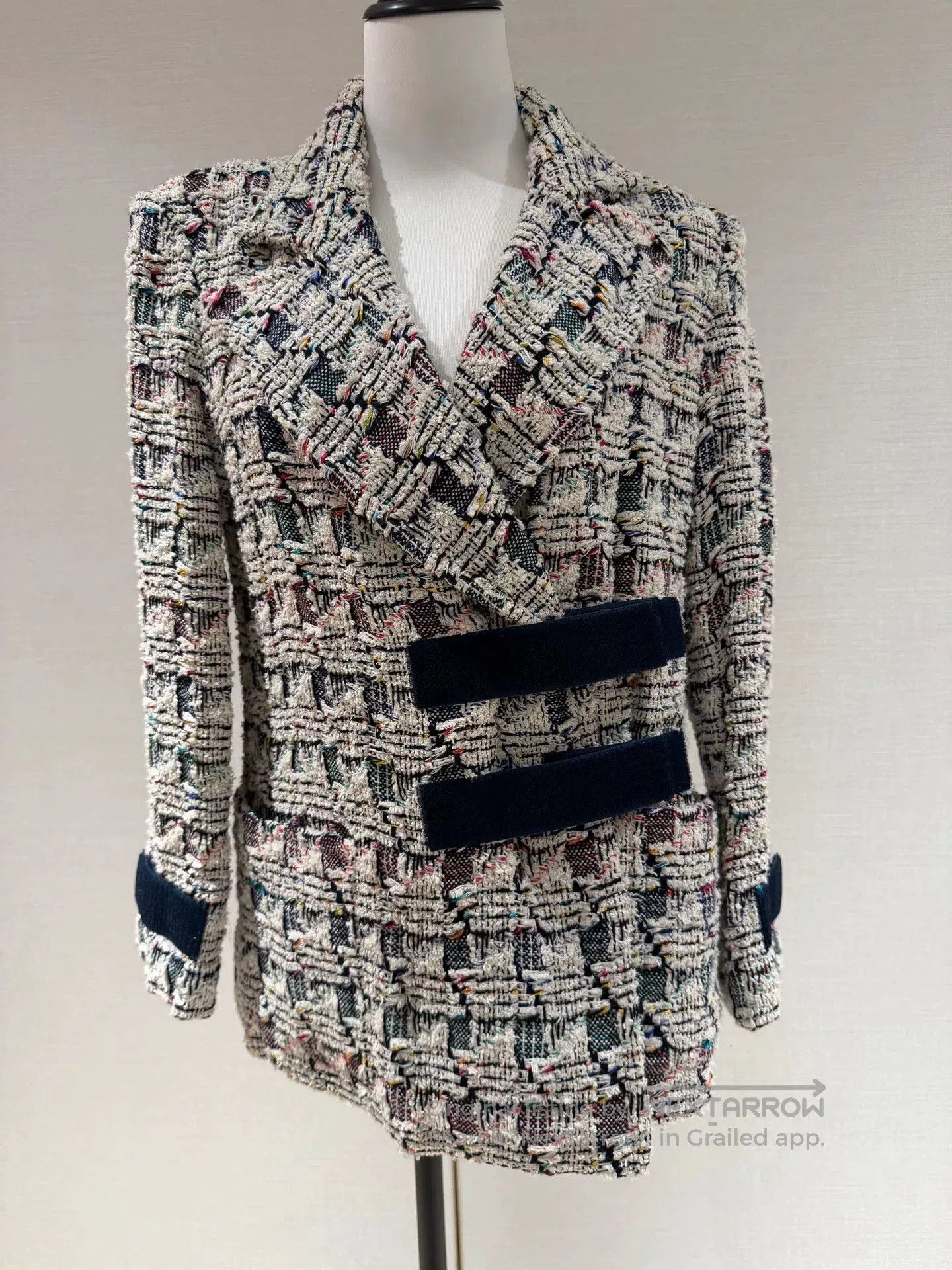 Chanel Chanel 17 Multicolor Woven Coat 38. Size US M / EU 48-50 / 2 - 1 Thumbnail