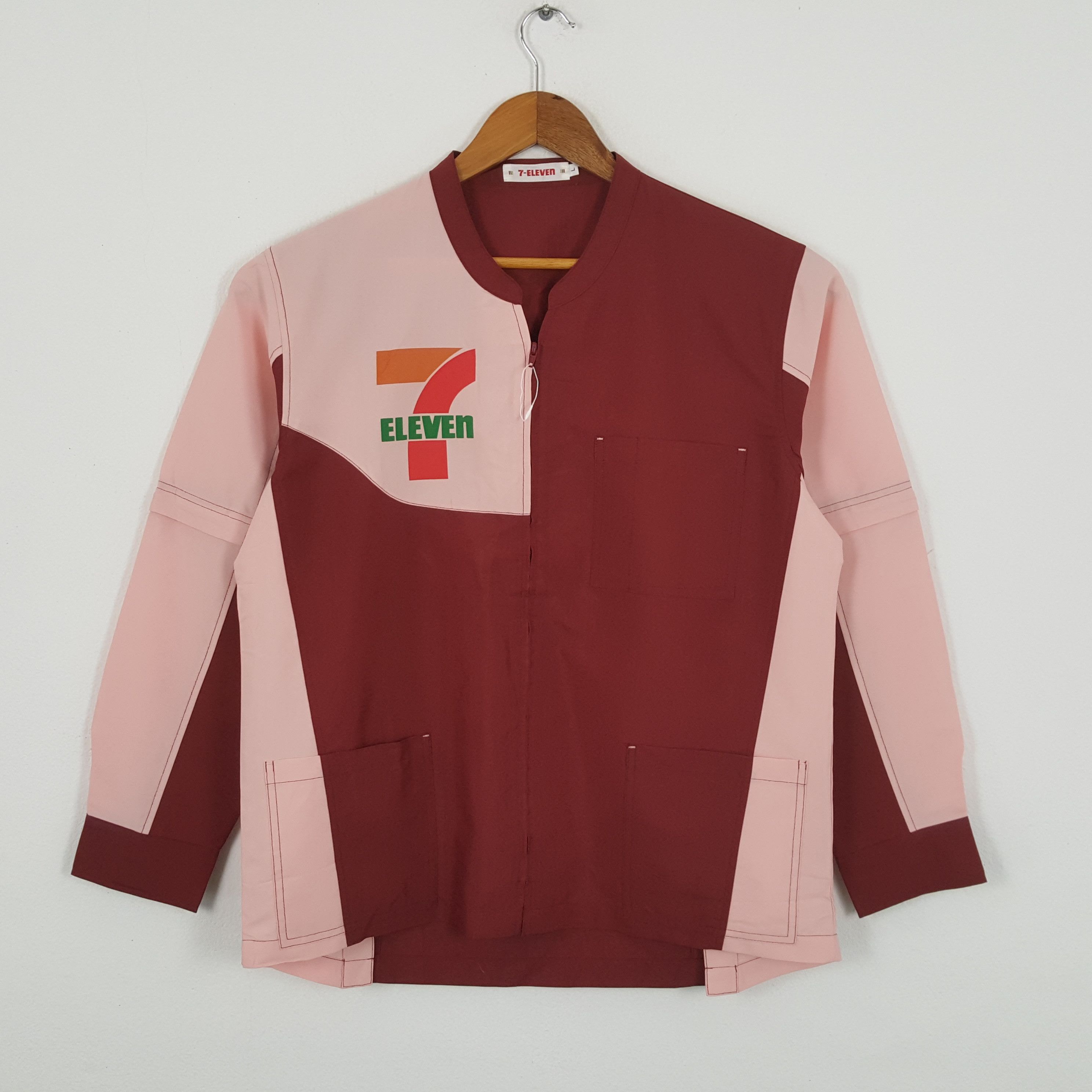 Japanese Brand × Vintage Vintage 7-ELEVEn Japanese Workers Uniform Jacket Size US L / EU 52-54 / 3 - 3 Thumbnail