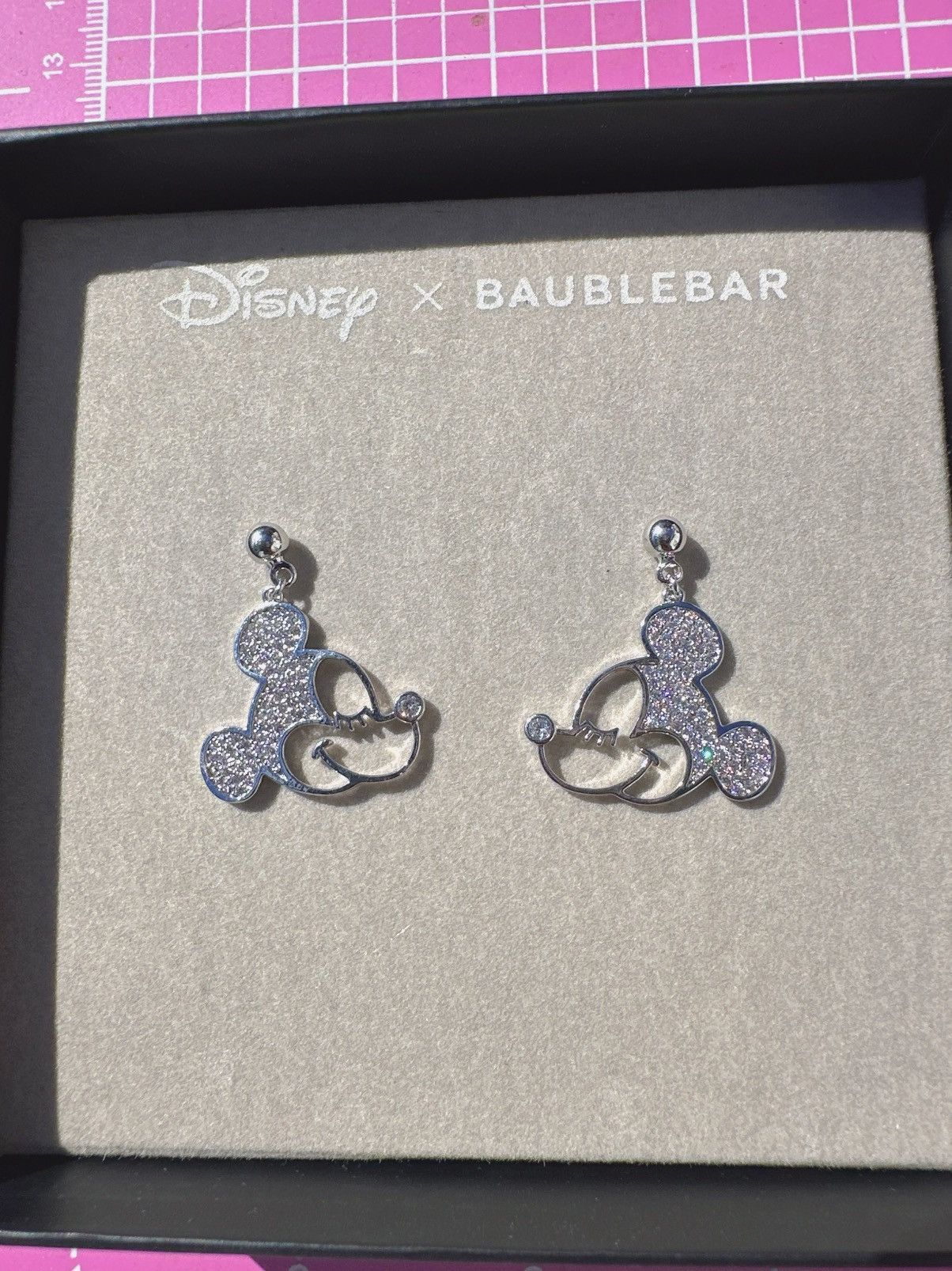 Disney Disney X BAUBLEBAR silver / gold tone diamonds paved Mickey Size ONE SIZE - 11 Thumbnail