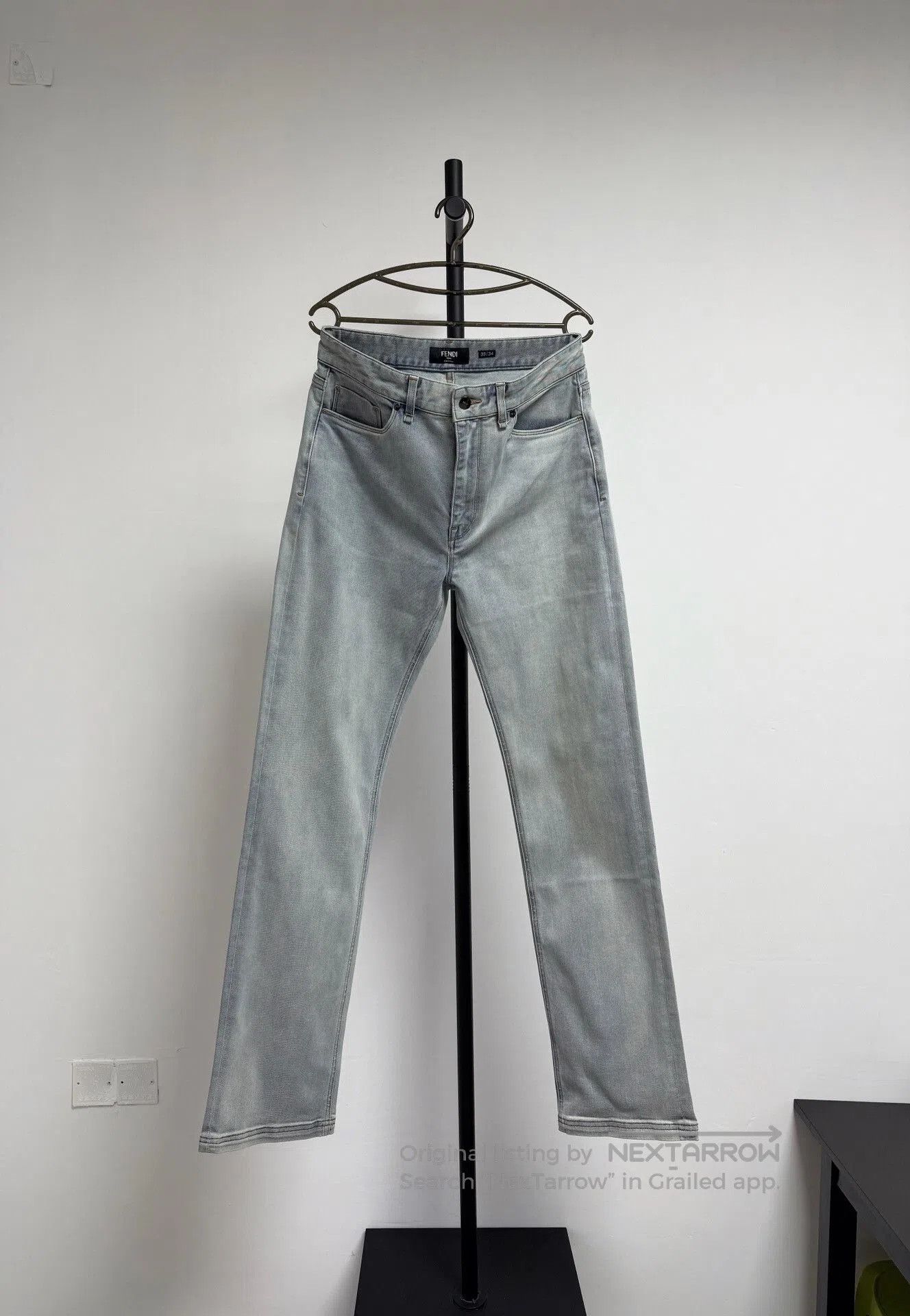 Fendi FENDI Light Blue Jeans. Size 32" / US 10 / IT 46 - 1 Thumbnail