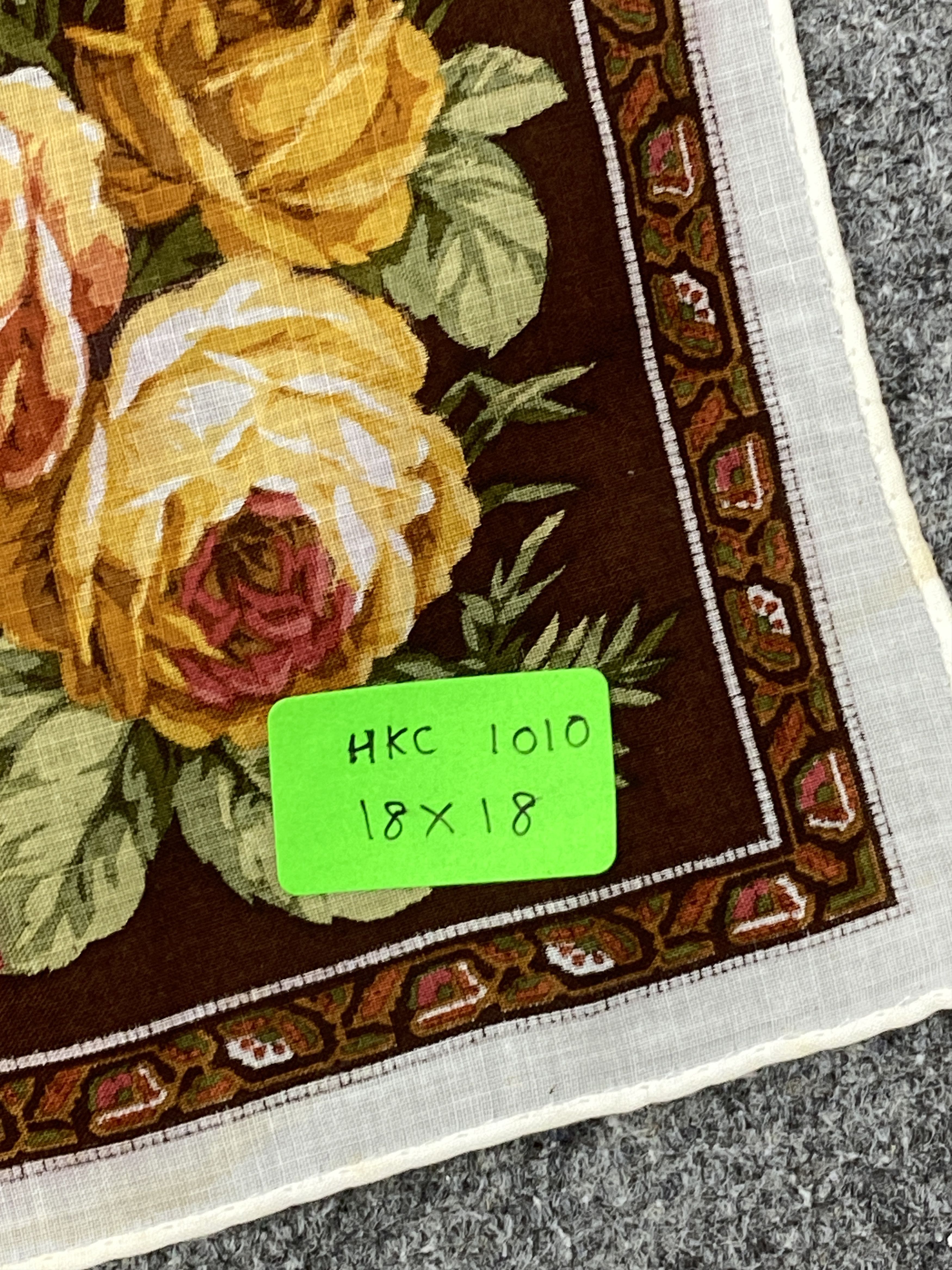 Yves Saint Laurent Yves Saint Laurent Handkerchief / Neckerchief HKC1010 Size ONE SIZE - 9 Thumbnail