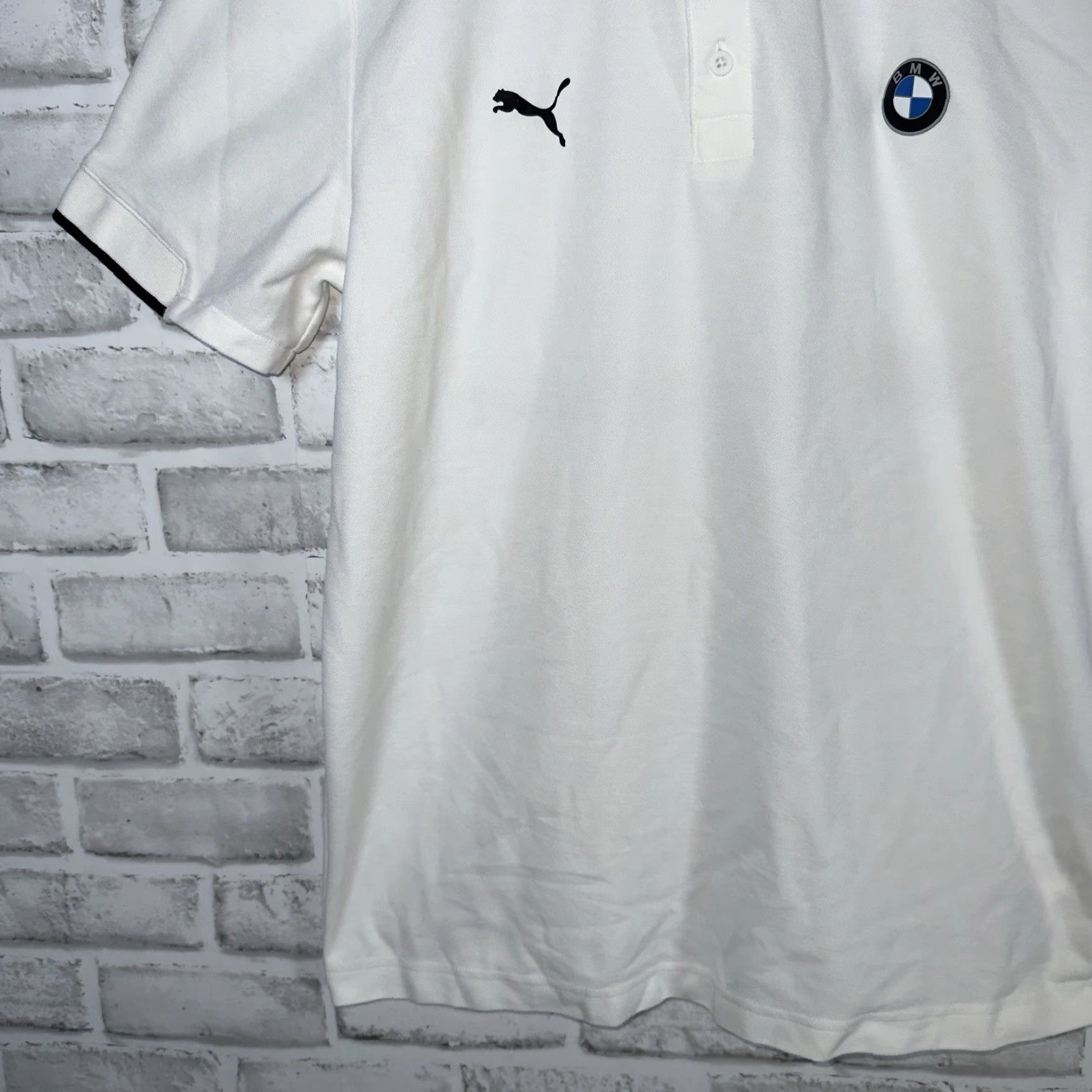 Puma **PUMA BMW Motorsport White Polo Shirt Mens Size M** User: PUMA BMW Motorsport White Polo Shirt Mens Size M Size US M / EU 48-50 / 2 - 3 Thumbnail