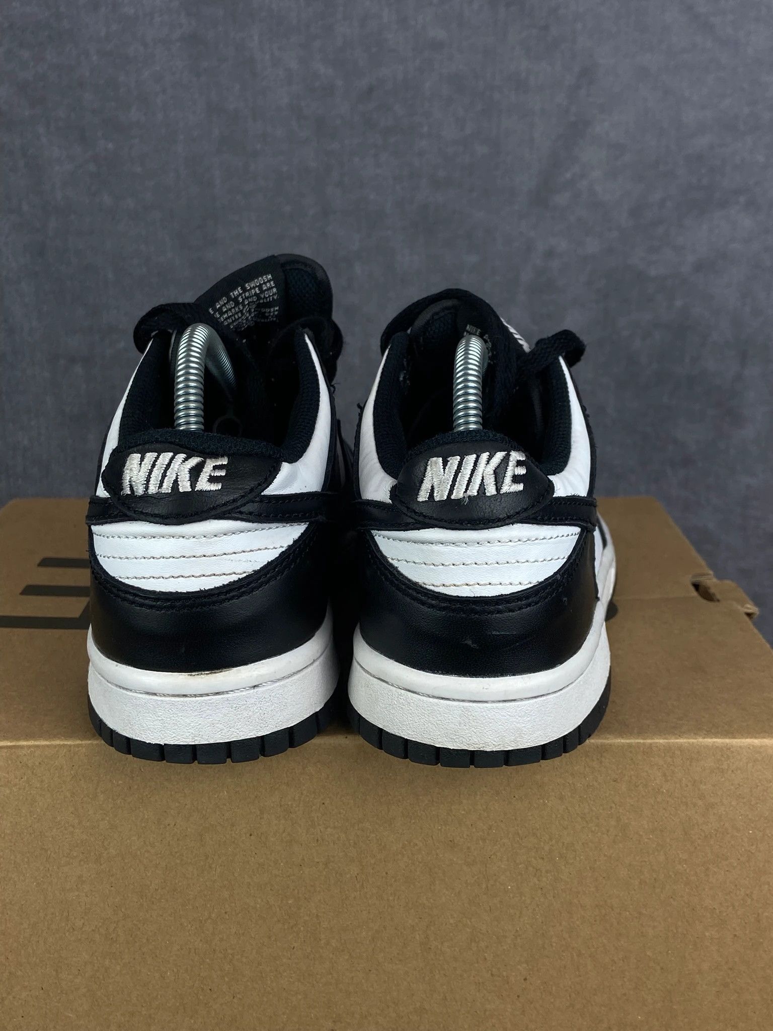 Nike Nike Dunk Low “Black White Panda” sneakers Size US 5 / EU 37 - 3 Thumbnail