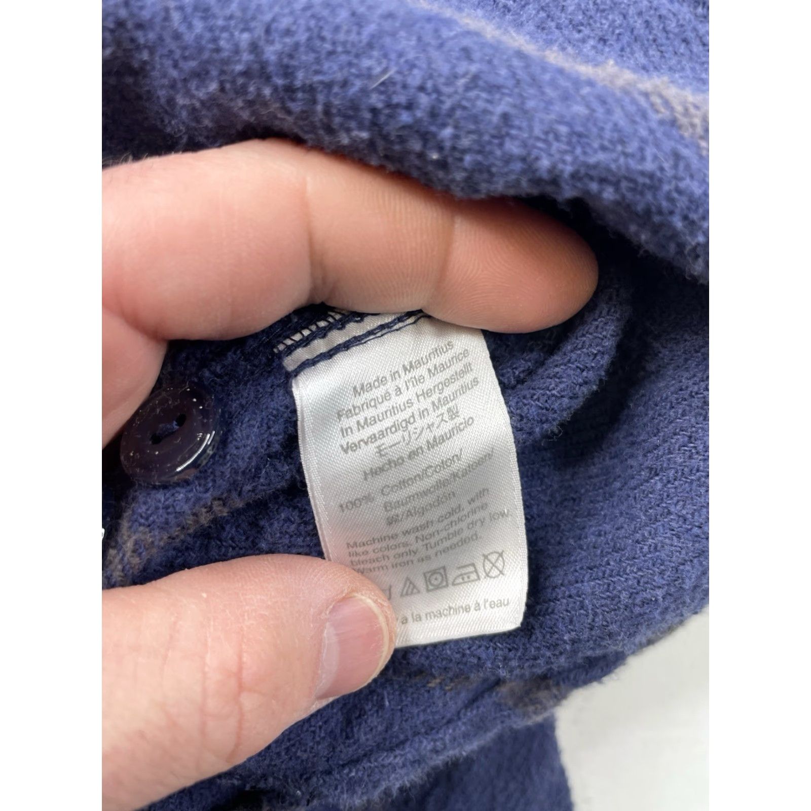 Wallace & Barnes Wallace & Barnes Shirt Mens XL Classic Fit Windowpane Heavy Flannel J Crew K2518 Blue Cotton Plaid Long Sleeve Button-Up Pockets Regular -Mens- Size US XL / EU 56 / 4 - 4 Thumbnail