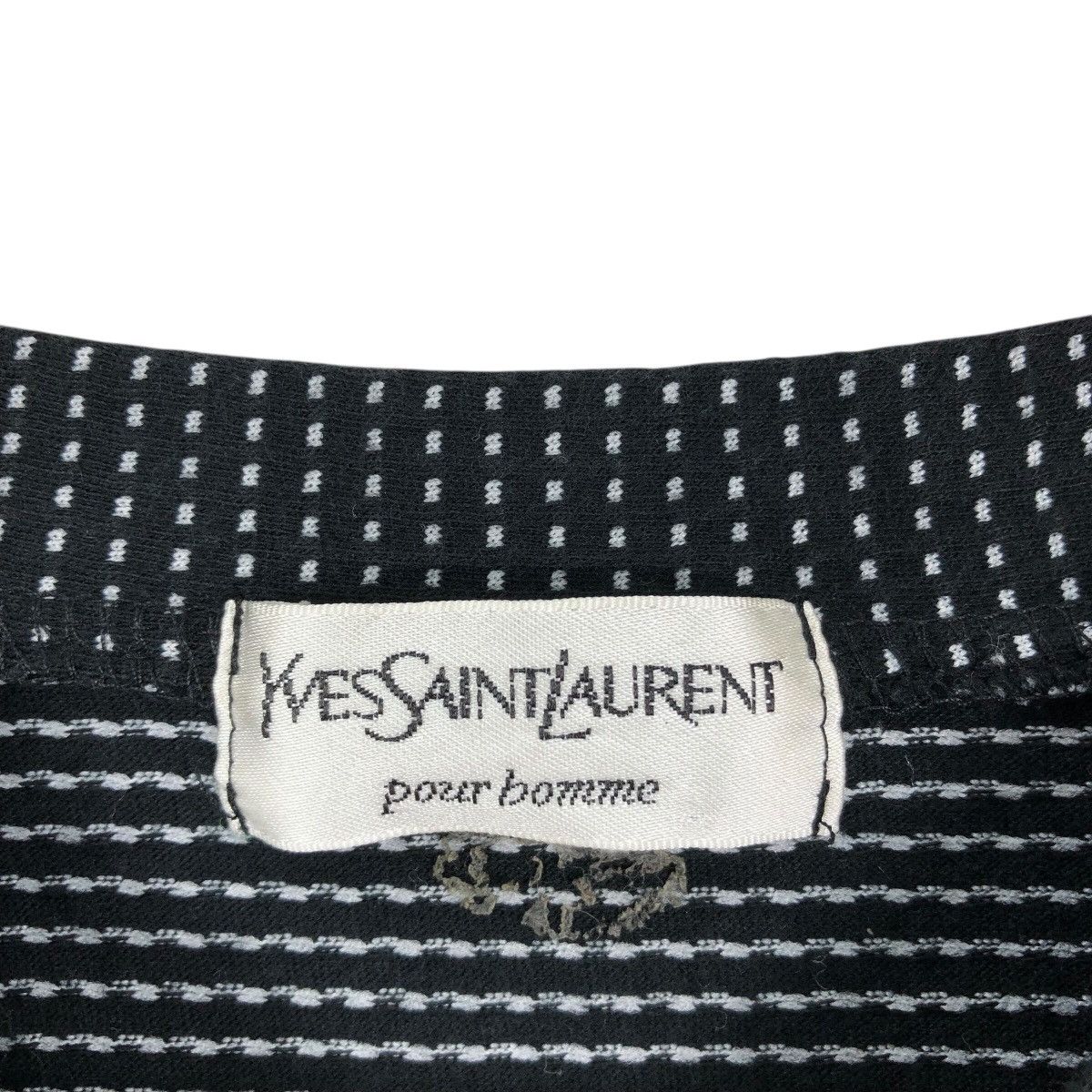 Yves Saint Laurent Vintage Designer YVES SAINT LAURENT Ysl Tricots Pour T-Shirt Size M / US 6-8 / IT 42-44 - 5 Thumbnail