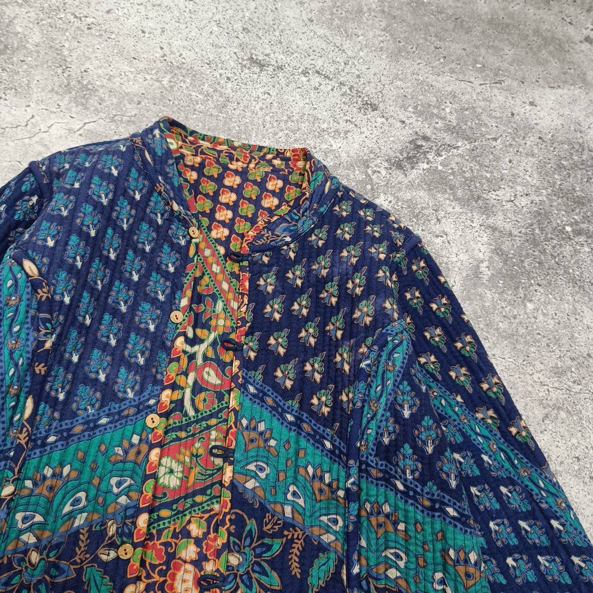 Japanese Brand Vintage 00s House of Bruar Reversible japanese style jacket Size M / US 6-8 / IT 42-44 - 3 Thumbnail
