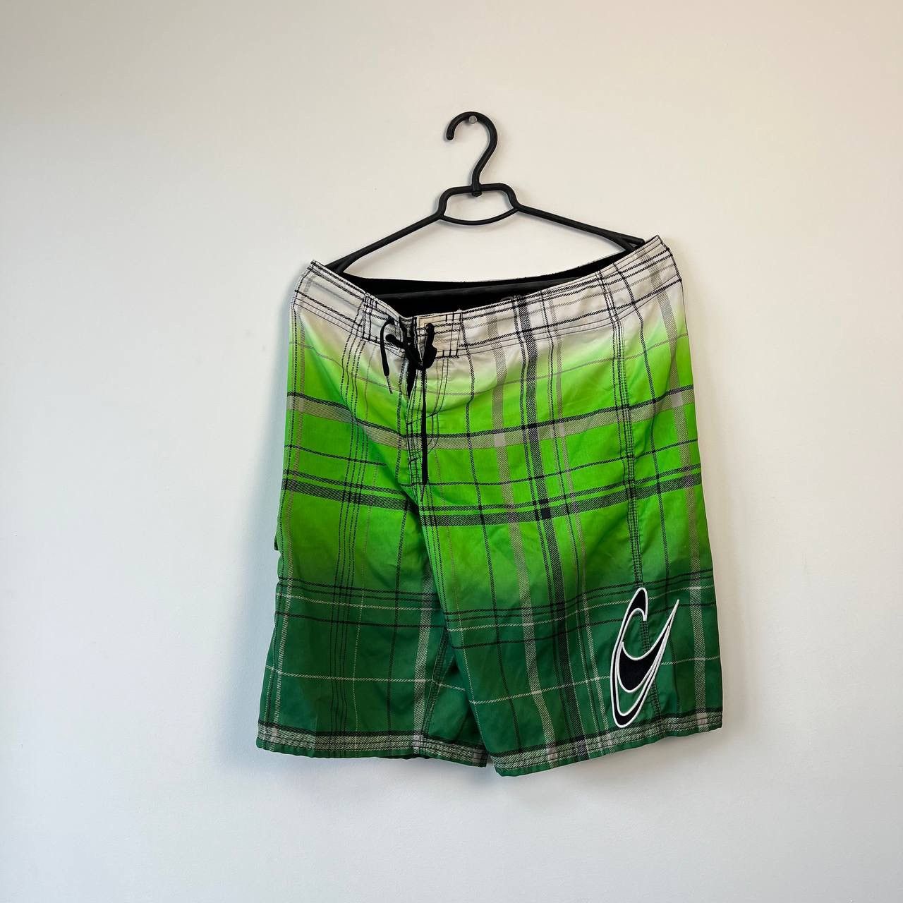 O'Neill VINTAGE ONEILL BIG LOGO SWIM BOARD SURF NYLON SHORTS Y2K Size US 33 - 1 Thumbnail