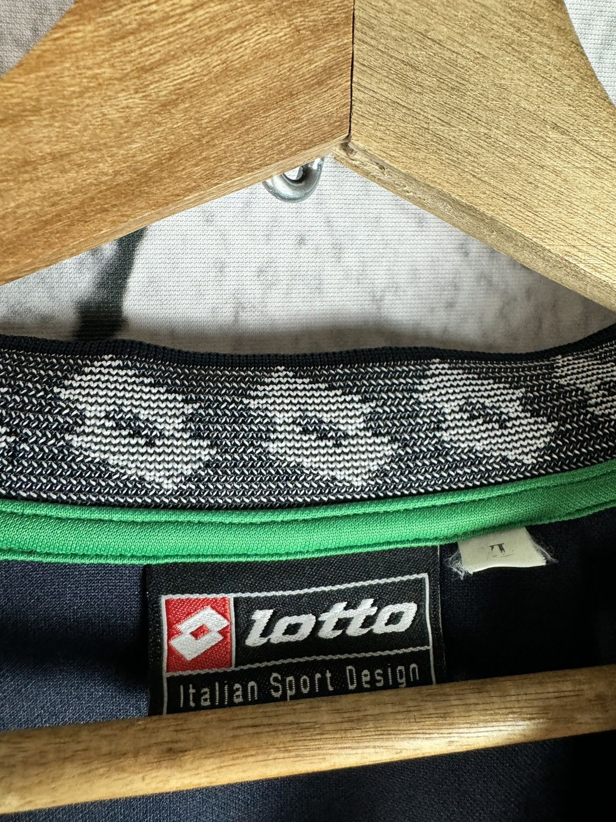 Lotto Sport 2002 VINTAGE LOTTO ITALIAN SPORT DESIGN SOCCER FOTBALL TEE Size US L / EU 52-54 / 3 - 3 Thumbnail