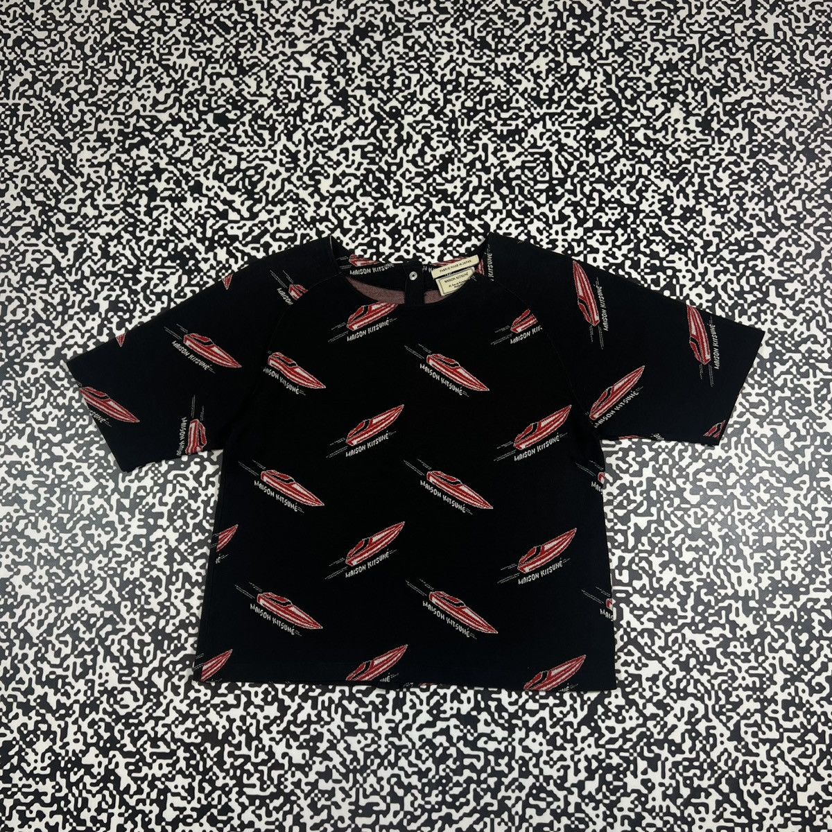 Maison Kitsune Vintage Y2K Maison Kitsune Luxury Set Boat Logo Retro Style Size 27" / US 4 / IT 40 - 8 Thumbnail
