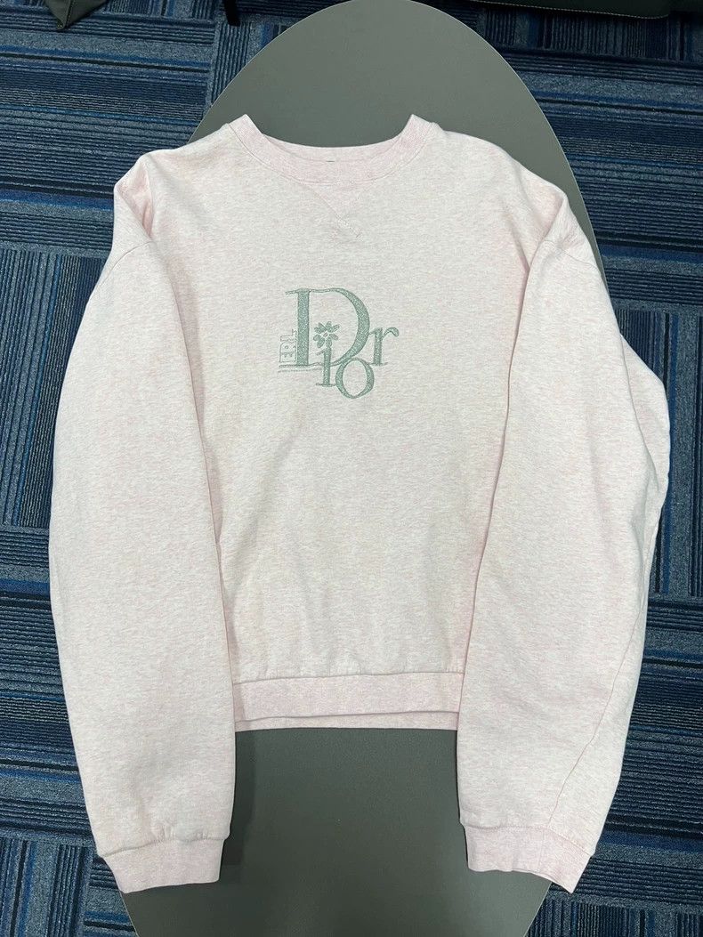 Dior Dior Embroidered Logo round-neck sweatshirt 2504-Nextarrow Size XL / US 12-14 / IT 48-50 - 1 Thumbnail