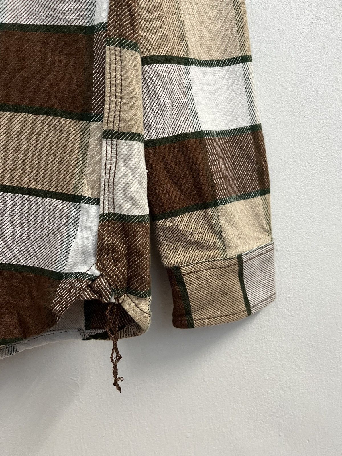 Sugar Cane Heavyweight Flannel Plaid Shirt Vintage Houston Union Made Size US L / EU 52-54 / 3 - 2 Thumbnail