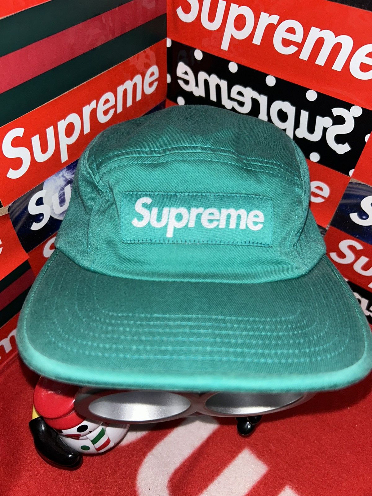 Supreme Supreme Washed Chino Twill Camp Cap SS19 NEW RARE HAT