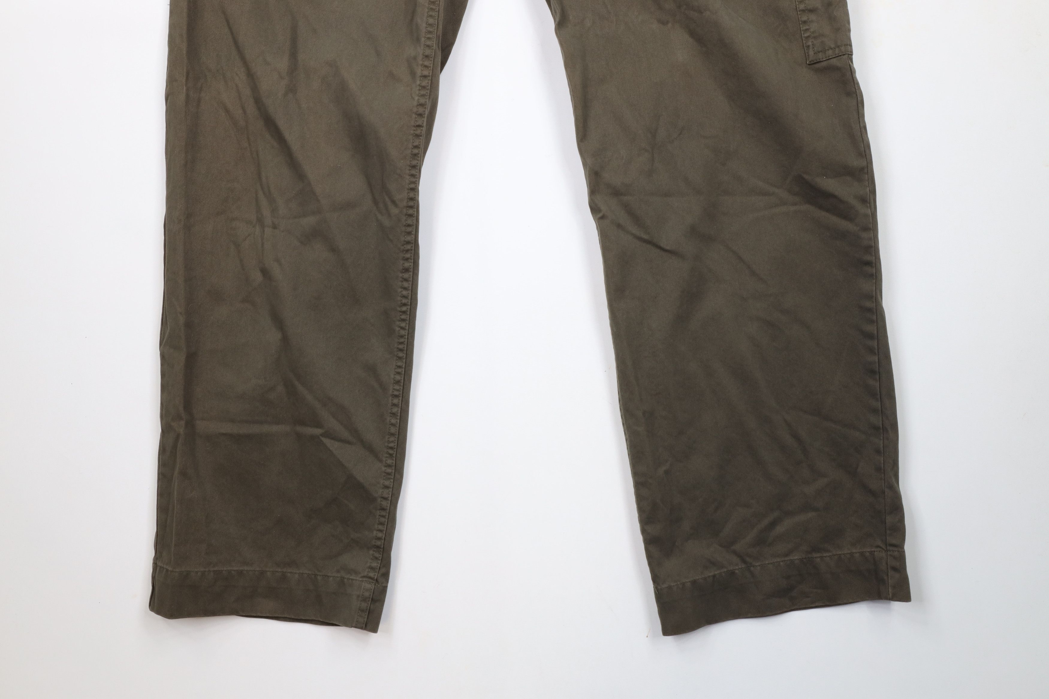 Gap × Vintage Vintage 90s Y2K Gap Wide Leg Big Pocket Cargo Pants Breen Size US 40 / EU 56 - 4 Thumbnail