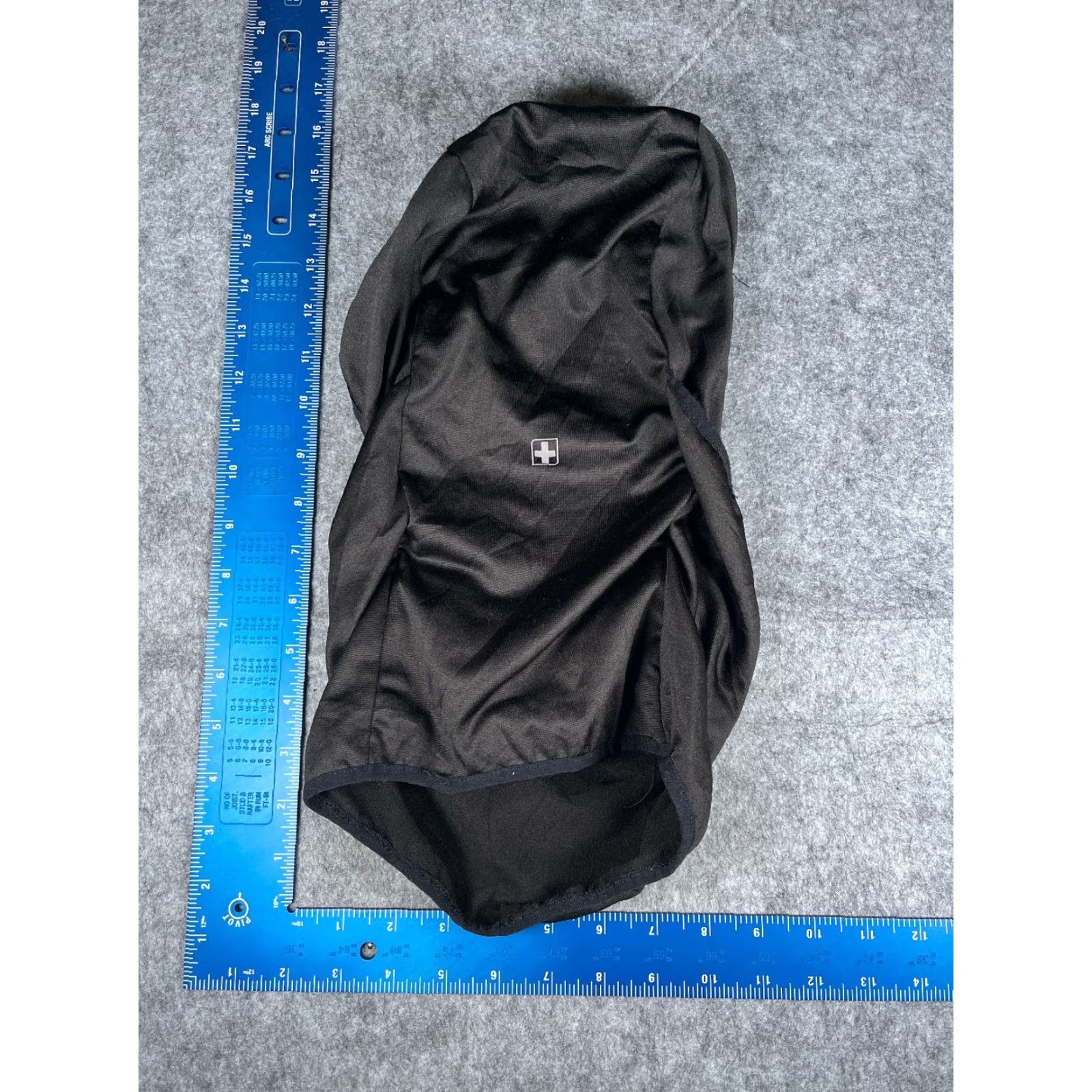 Vintage Swiss Tech Balaclava Face Neck Mask Adult One Size Black 100% Polyester Layering Size ONE SIZE - 6 Thumbnail
