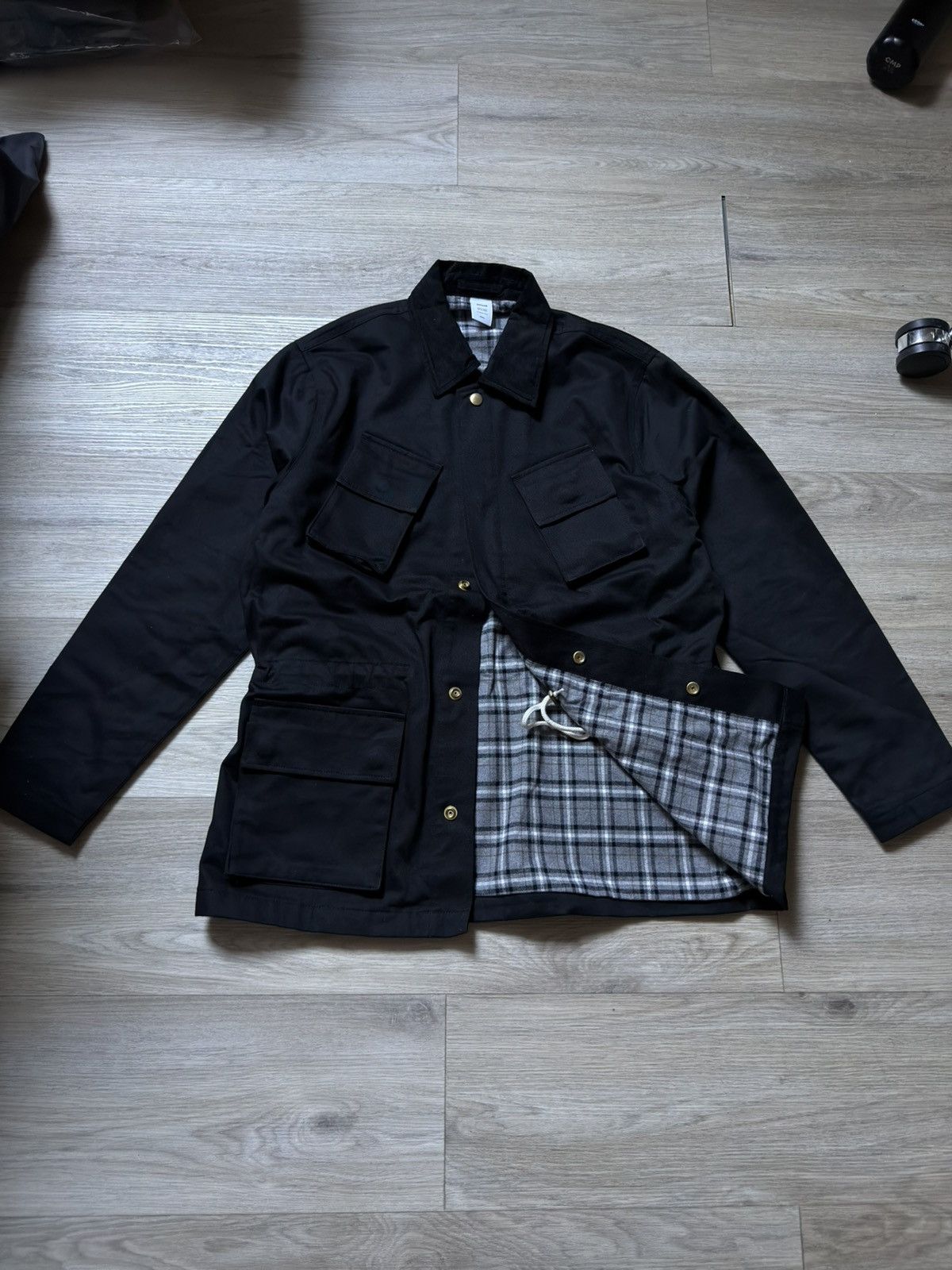 JJJJound JJJJound utility jacket lined Black Size US S / EU 44-46 / 1 - 1 Thumbnail