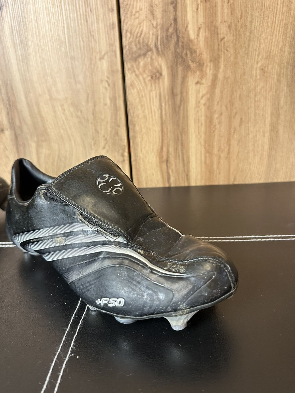 Adidas × Vintage Adidas Tunit F50.6 FG Elite US8 Black boots mens Footbal Size US 8 / EU 41 - 7 Thumbnail
