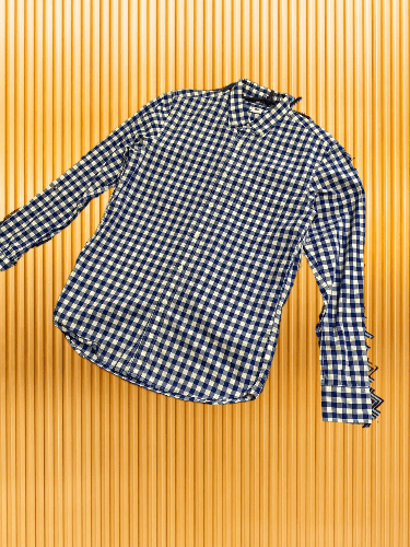 Uniqlo × Vintage Uniqlo Vintage Mens Flannel Plaid Shirt Size US S / EU 44-46 / 1 - 1 Thumbnail