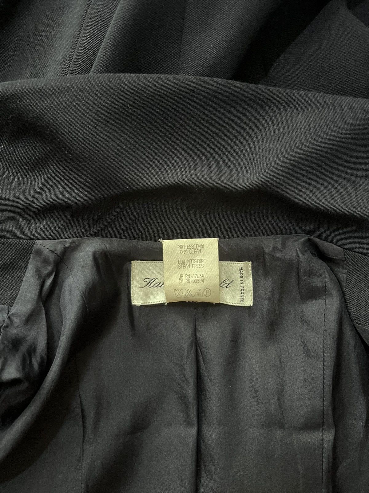 Karl Lagerfeld Fall winter 80s chanel ideastyle #F5 Size S / US 4 / IT 40 - 8 Thumbnail