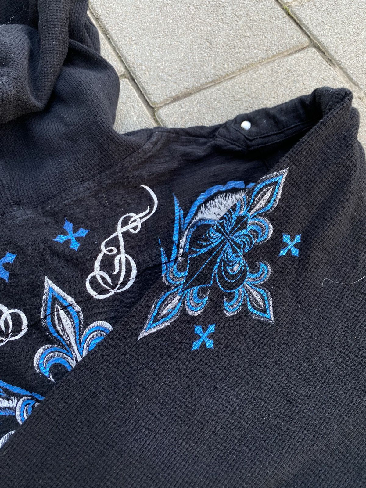 Affliction Affliction Thermal Long Sleeve Logo Spell Out Size US XL / EU 56 / 4 - 6 Thumbnail