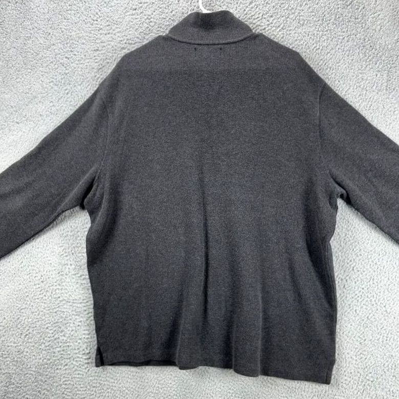 Polo Ralph Lauren Polo Ralph Lauren Sweatshirt Mens XL Grey Red Pony Quarter Zip Pullover Mock Neck 1/4 Zip Casual Outdoor Wool? Size US XL / EU 56 / 4 - 2 Thumbnail
