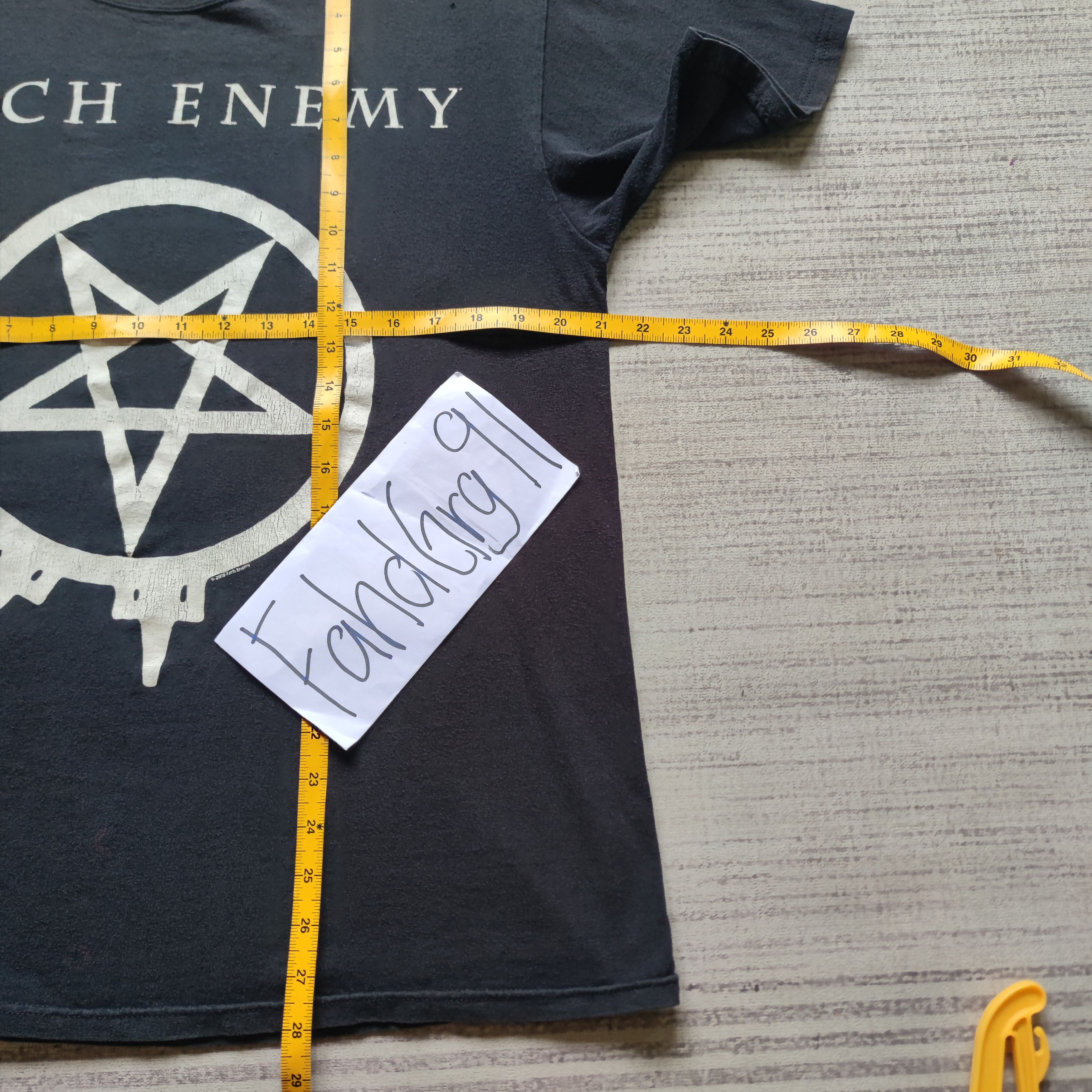 Band Tees × Vintage Vintage 2009 Arch Enemy "Pure Fucking Metal" Size US L / EU 52-54 / 3 - 10 Thumbnail