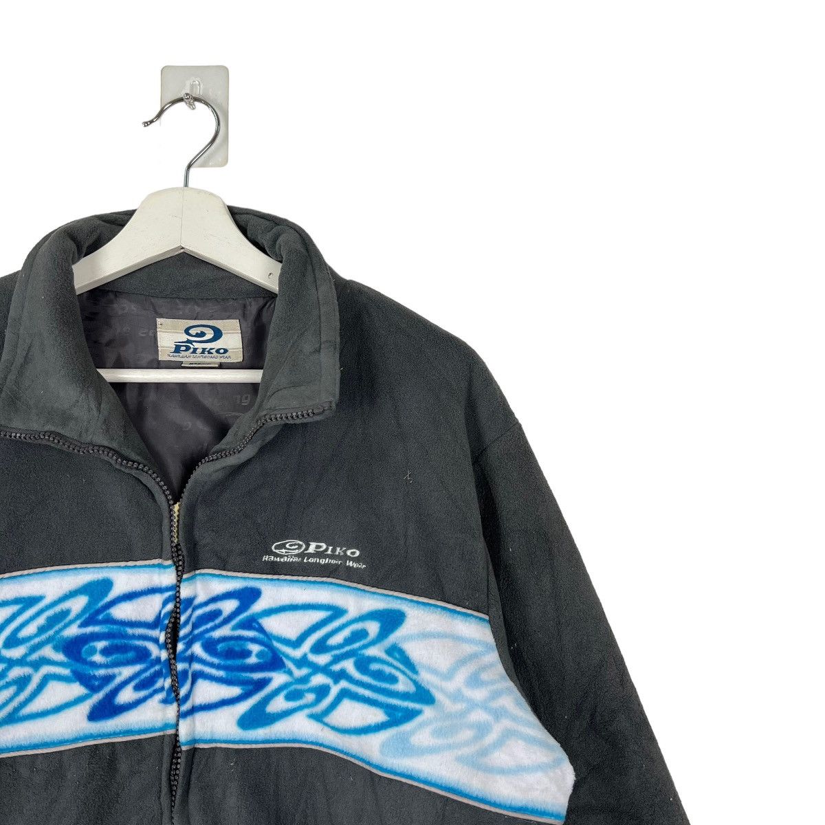 Japanese Brand 🔥 PIKO HAWAII LONGBOARD WEAR FLEECE JACKET Size US M / EU 48-50 / 2 - 8 Thumbnail